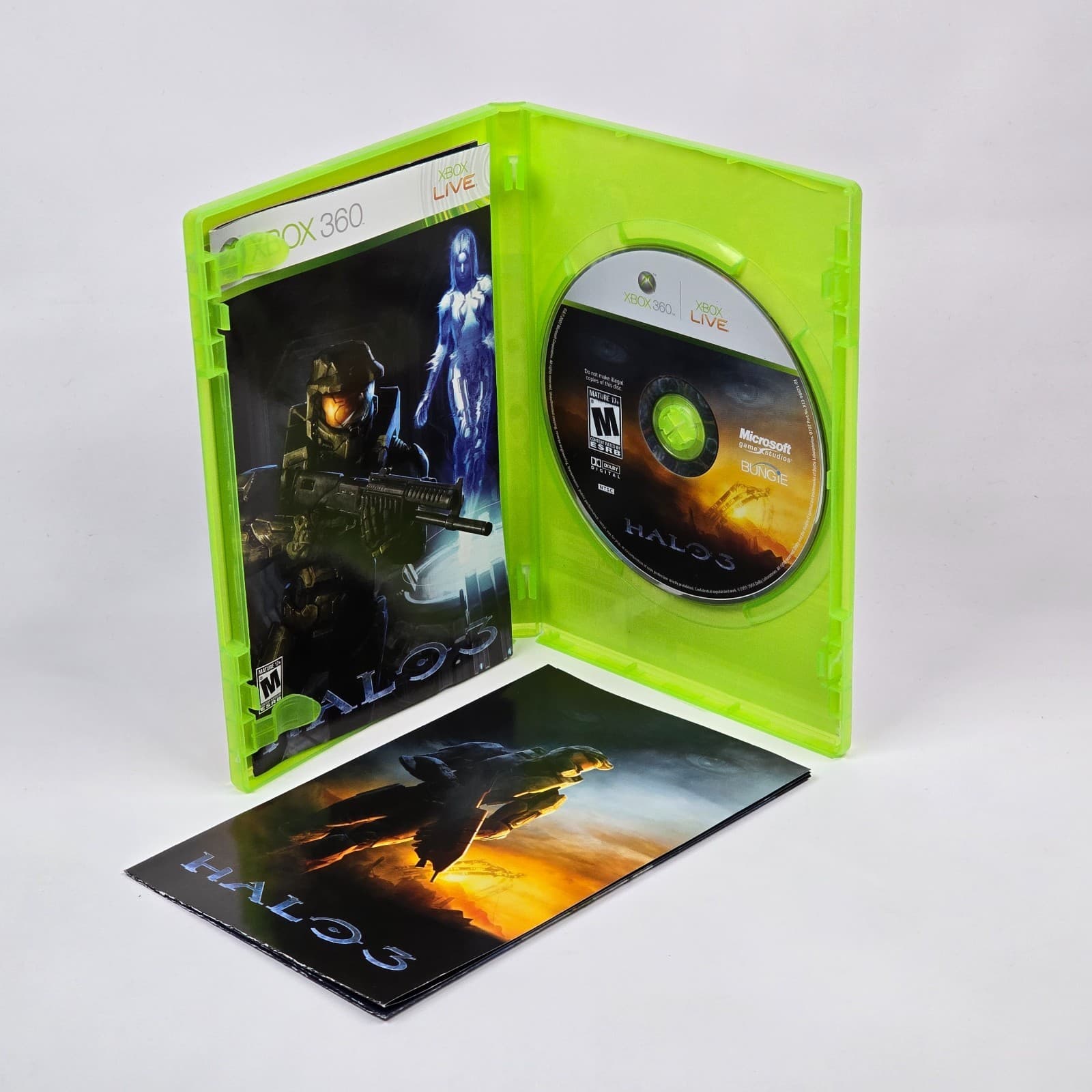 💿REFURBISHED Halo 3 (Xbox 360) CIB COMPLETE with Poster💿 - Thumbnail 2