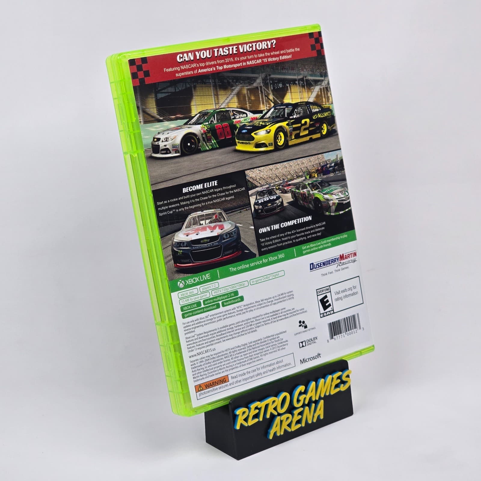💿REFURBISHED NASCAR 15: Victory Edition (Xbox 360) CIB COMPLETE💿 - Thumbnail 4