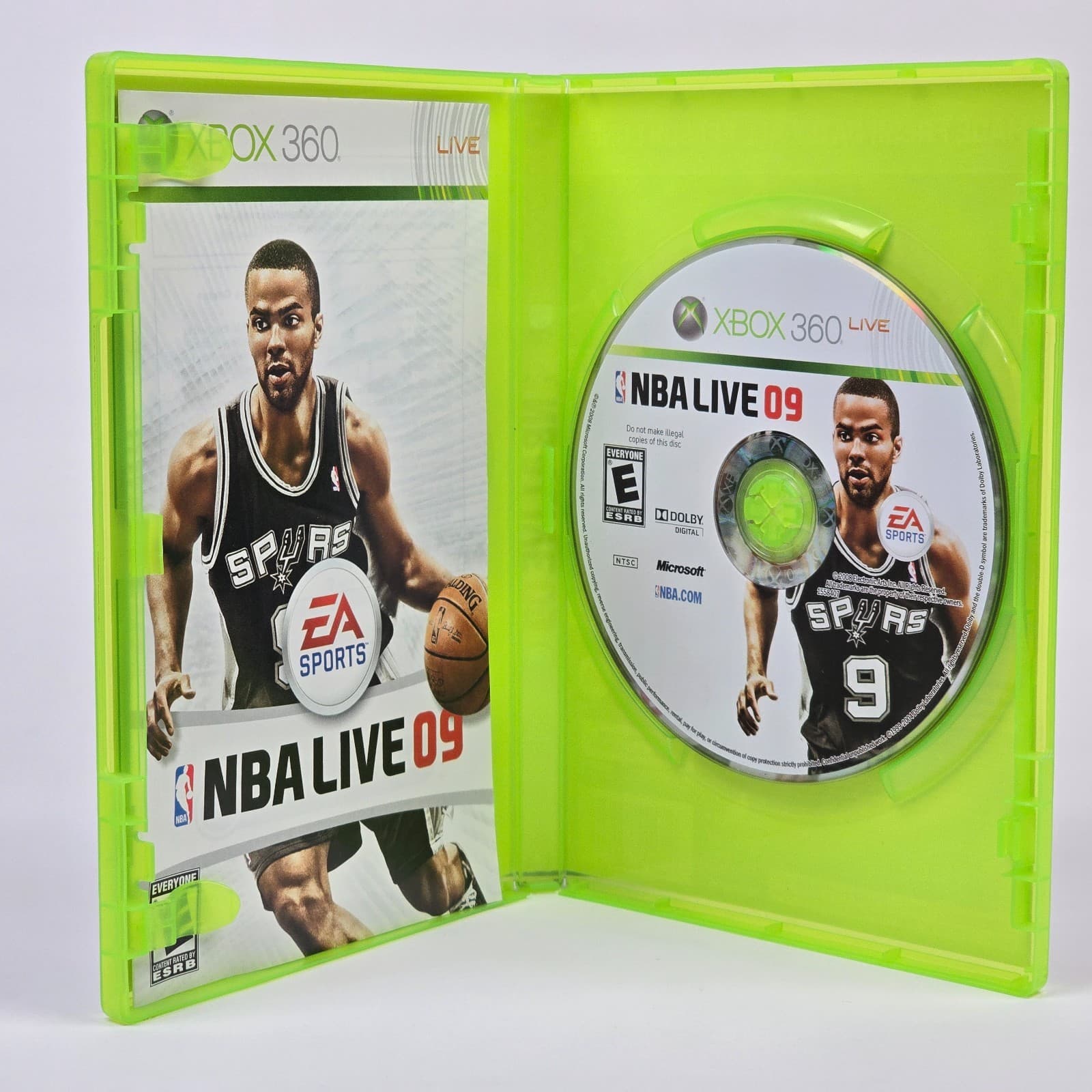 NBA Live 09 (Xbox 360) CIB COMPLETE - Thumbnail 2