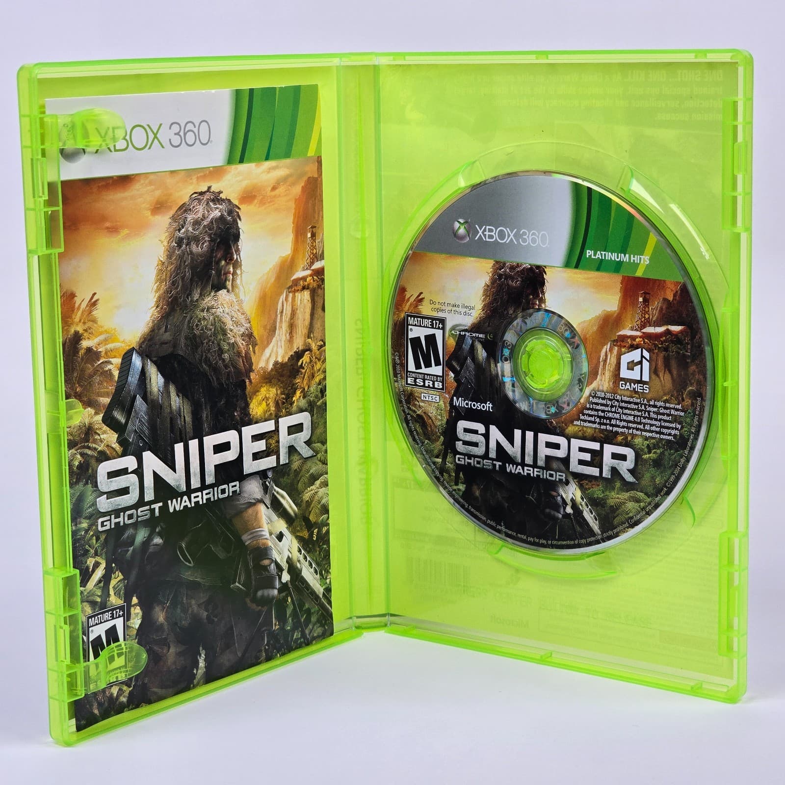 Sniper: Ghost Warrior (Xbox 360) Platinum Hits CIB COMPLETE - Thumbnail 2