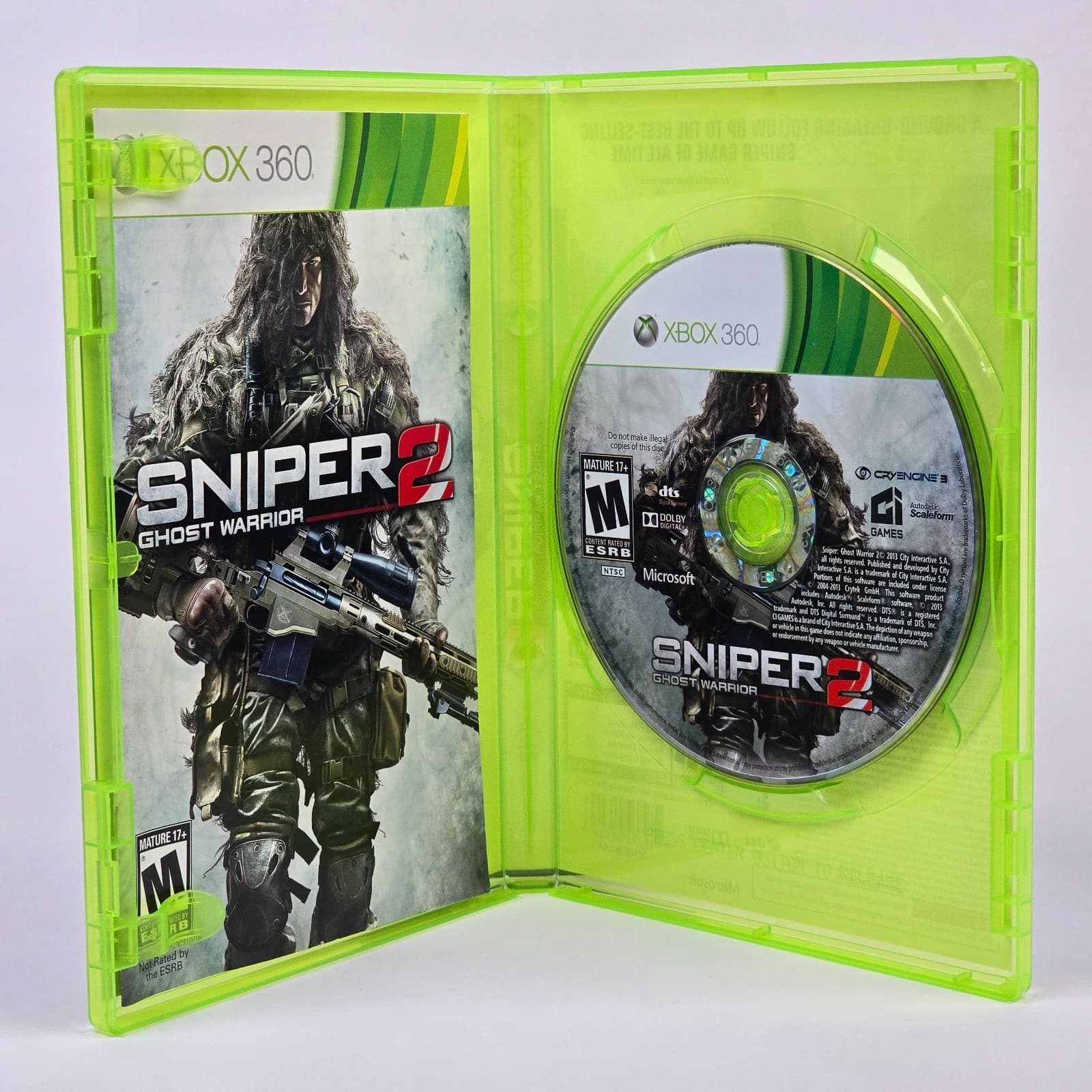 Sniper: Ghost Warrior 2 (Xbox 360) CIB COMPLETE - Thumbnail 2