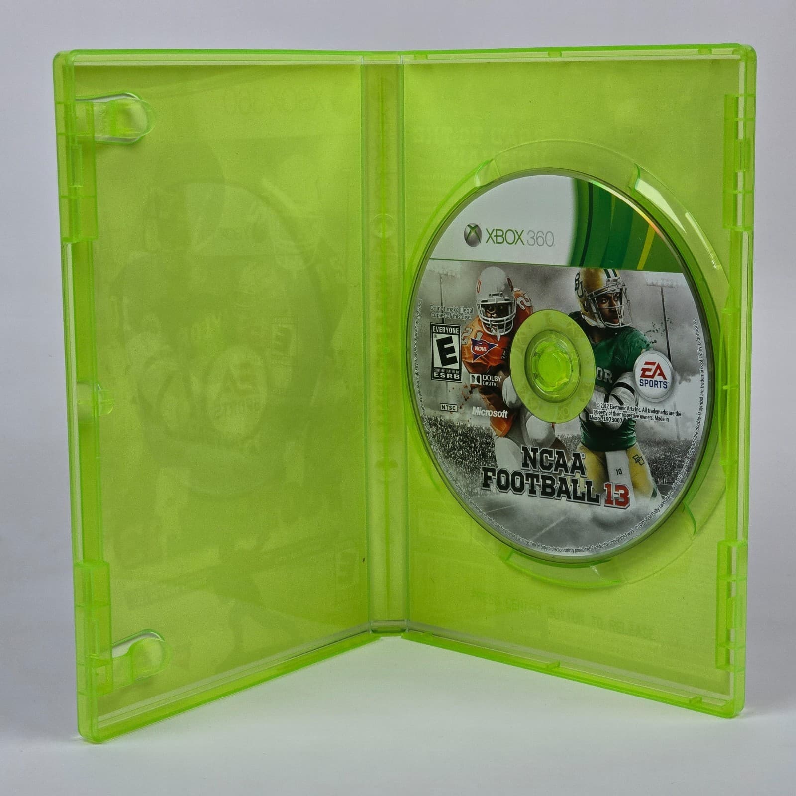 NCAA Football 13 (Xbox 360) Case & Disc - Thumbnail 2