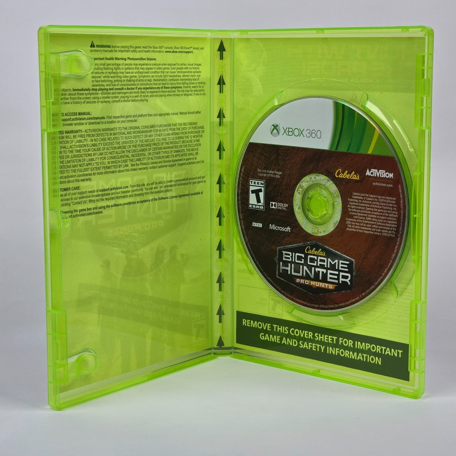 Cabela's Big Game Hunter: Pro Hunts (Xbox 360) CIB COMPLETE - Thumbnail 2