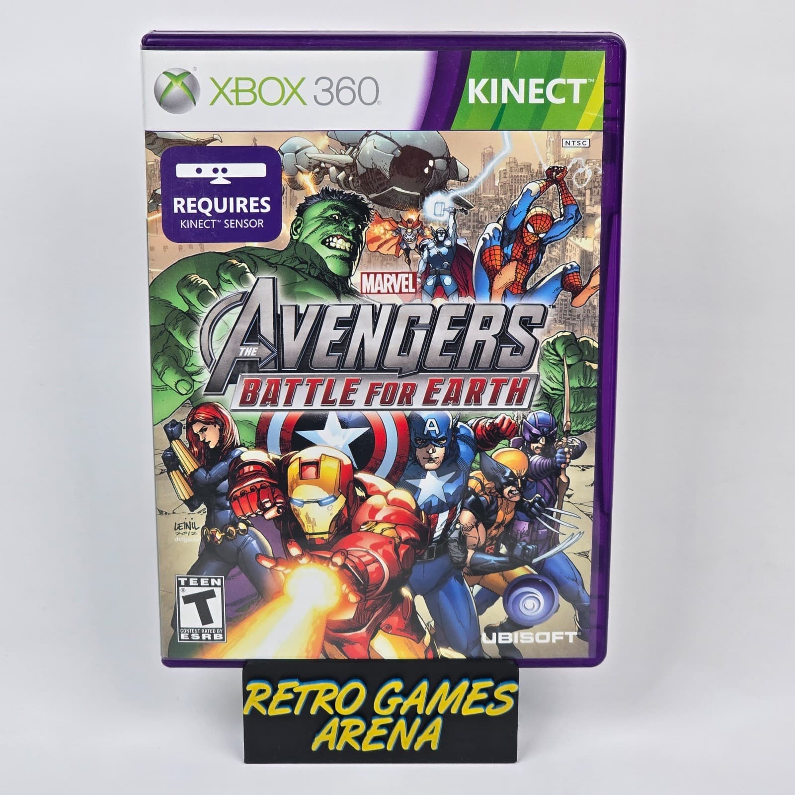 Marvel Avengers: Battle for Earth (Xbox 360) CIB COMPLETE