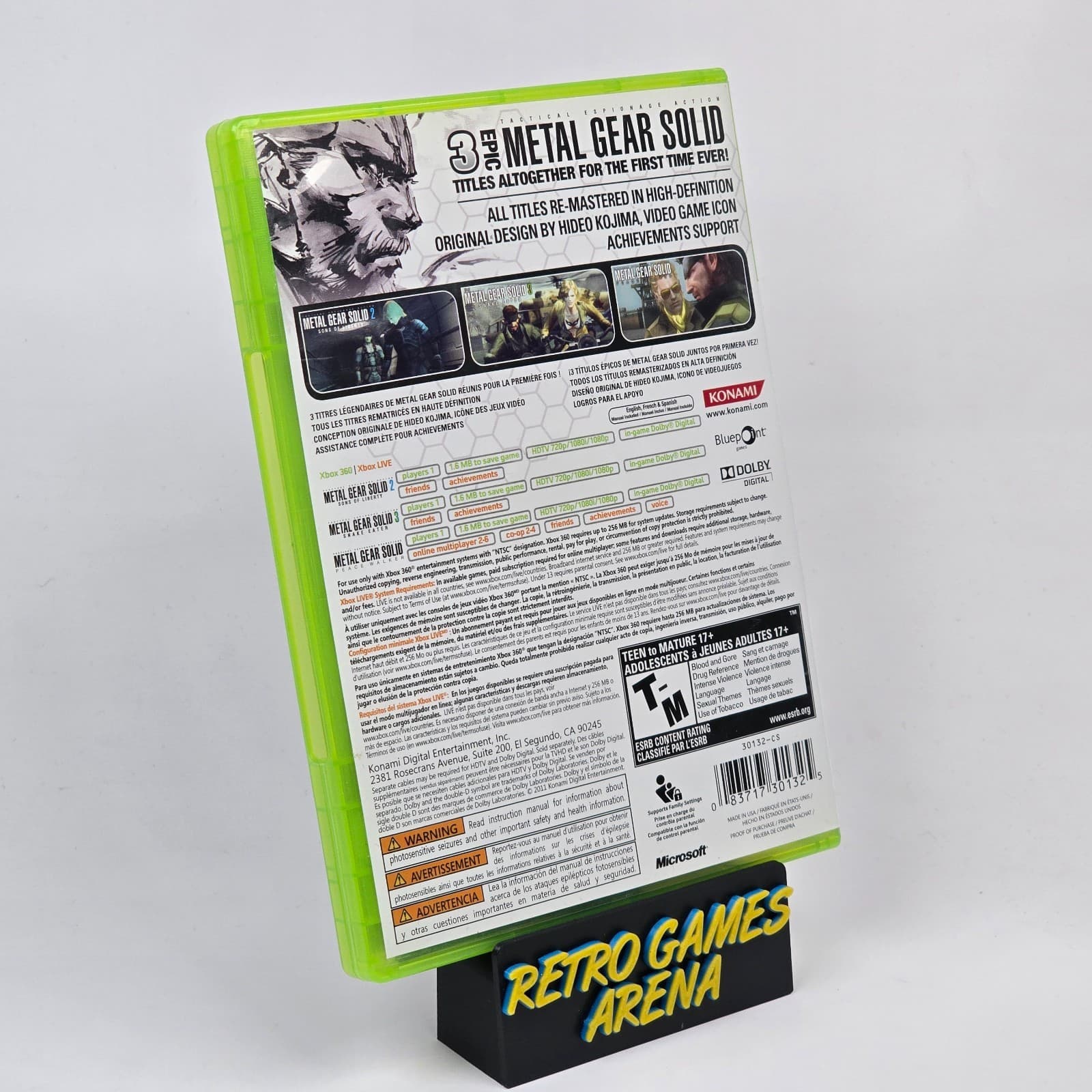 💿REFURBISHED Metal Gear Solid HD Collection (Xbox 360) CIB COMPLETE & TESTED 💿 - Thumbnail 4