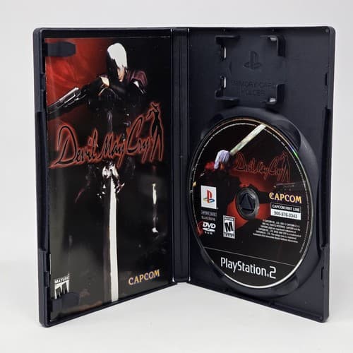 Devil May Cry (PlayStation 2 PS2) Black Label CIB COMPLETE & TESTED - Thumbnail 2