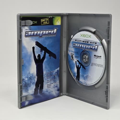 Amped Freestyle Snowboarding (Original Xbox) Platinum Hits CIB COMPLETE & TESTED - Thumbnail 2