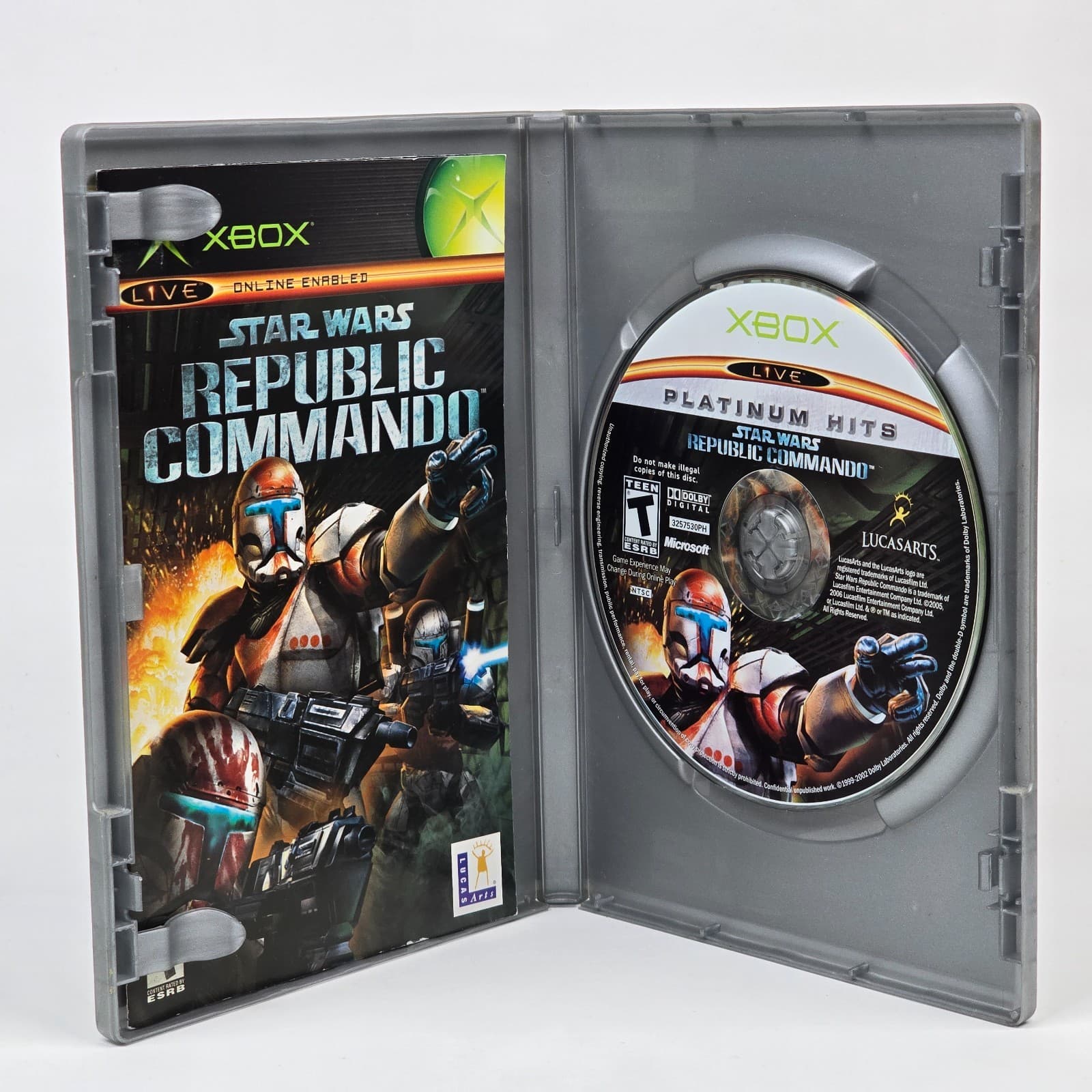 Star Wars: Republic Commando (Original Xbox) Platinum CIB COMPLETE & TESTED - Thumbnail 2