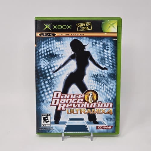 Dance Dance Revolution Ultramix 4 (Original Xbox) CIB COMPLETE & TESTED
