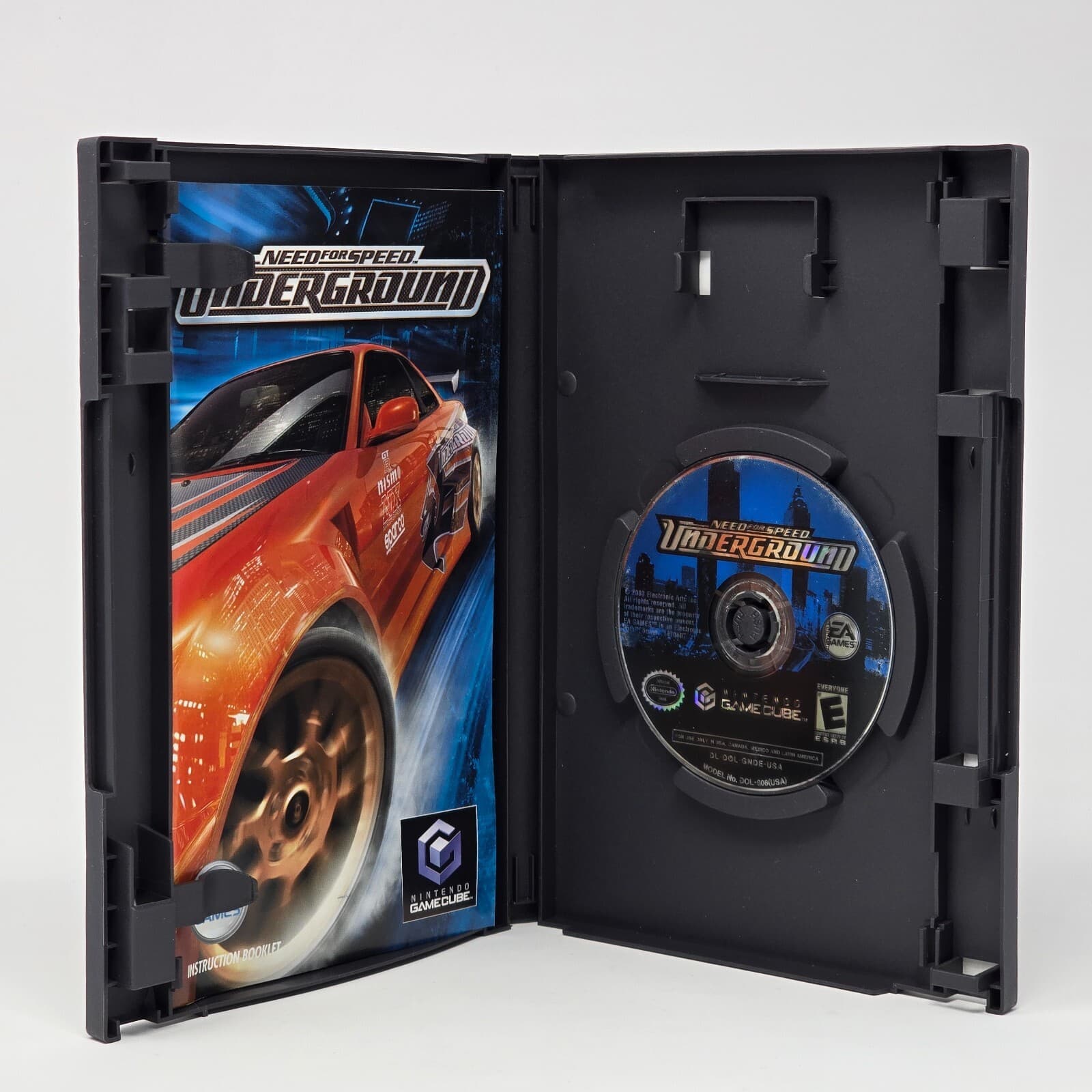 Need for Speed: Underground (Nintendo GameCube) Black Label CIB & TESTED - Thumbnail 2