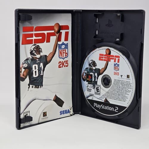 ESPN NFL 2K5 (PlayStation 2 PS2) CIB COMPLETE & TESTED - Thumbnail 2