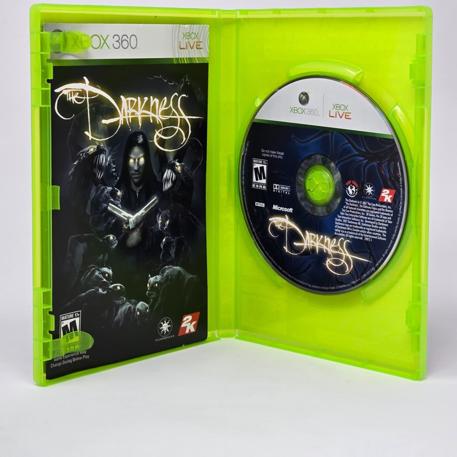 The Darkness (Xbox 360) CIB COMPLETE & TESTED - Thumbnail 2