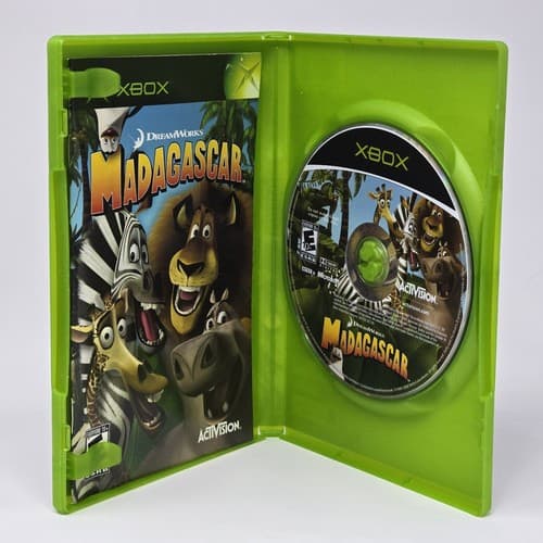 Madagascar (Original Xbox) Black Label CIB COMPLETE & TESTED - Thumbnail 2