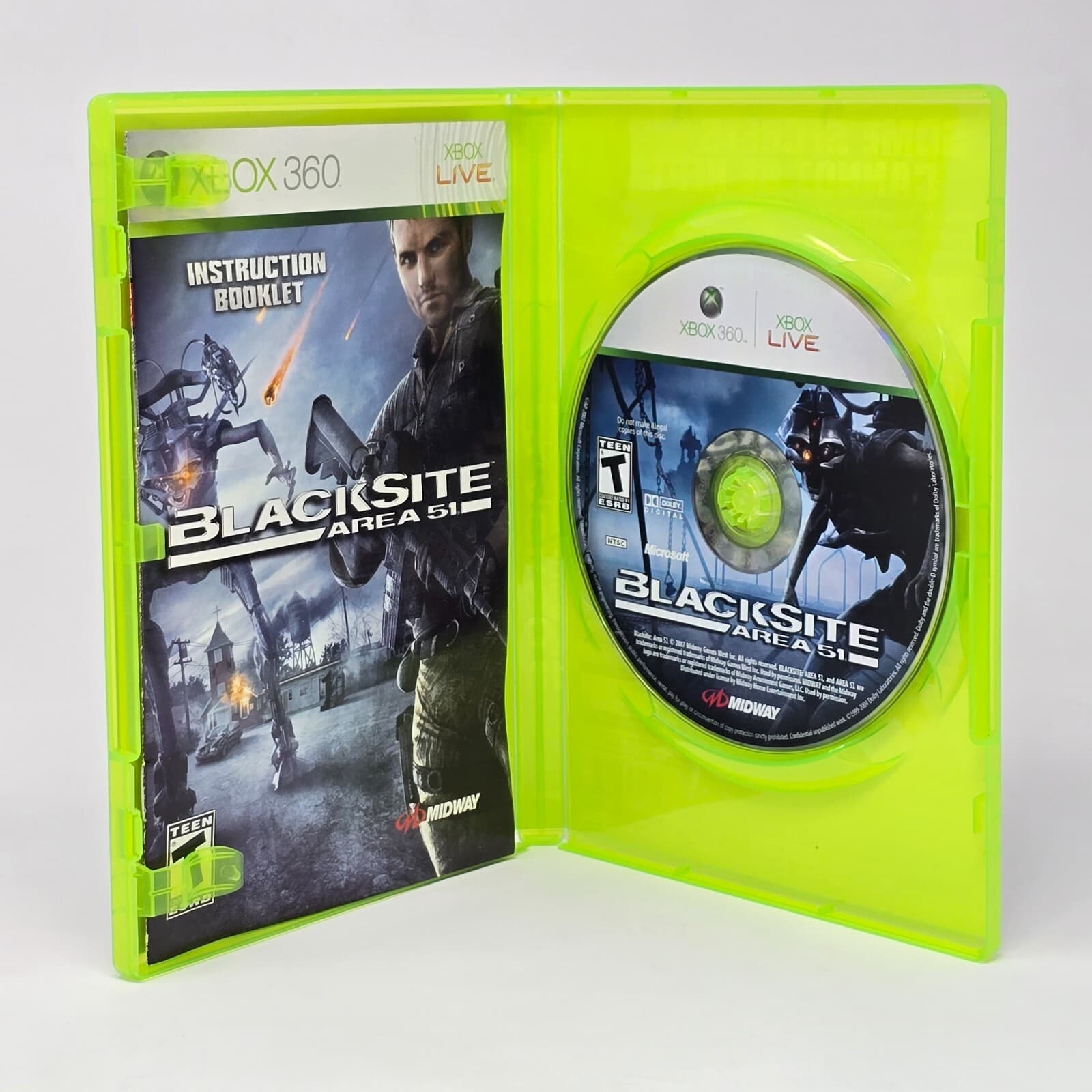 BlackSite: Area 51 (Xbox 360) CIB COMPLETE & TESTED - Thumbnail 2