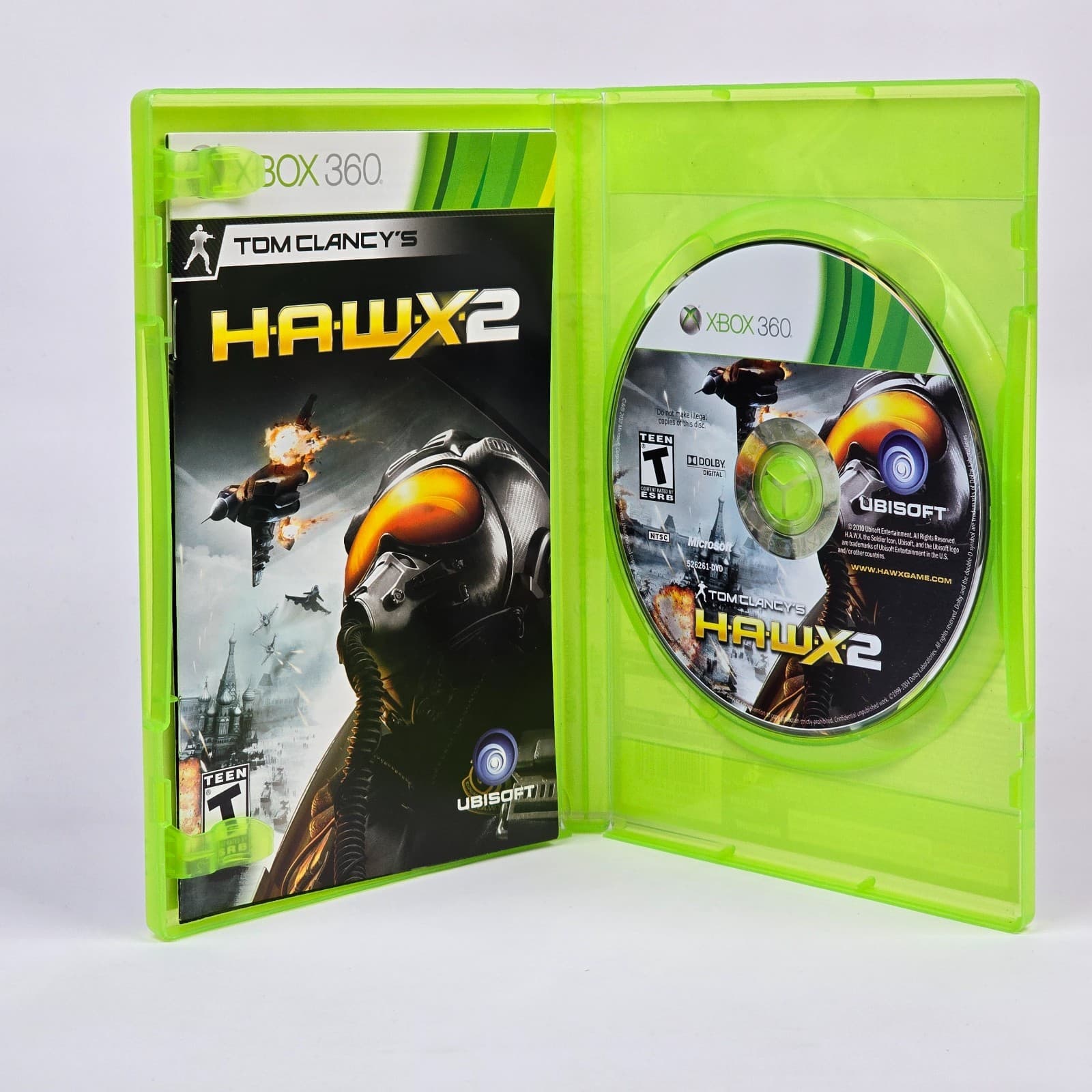 H.A.W.X. HAWX 2 (Xbox 360) CIB COMPLETE & TESTED - Thumbnail 2