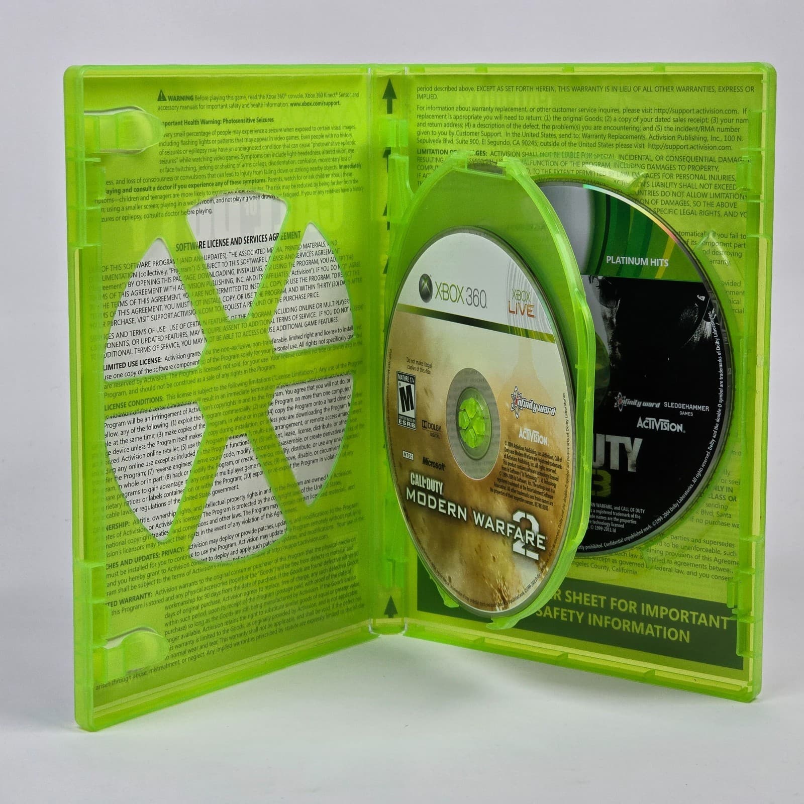 Call of Duty: Modern Warfare Trilogy 1 2 3 (Xbox 360) CIB COMPLETE & TESTED - Thumbnail 2