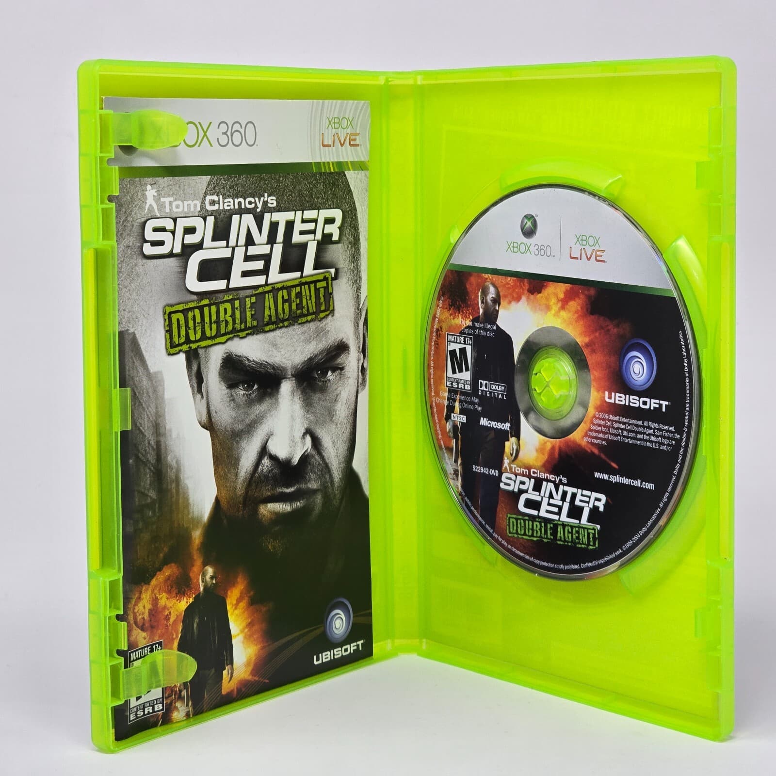 Splinter Cell: Double Agent (Xbox 360) CIB COMPLETE & TESTED - Thumbnail 2
