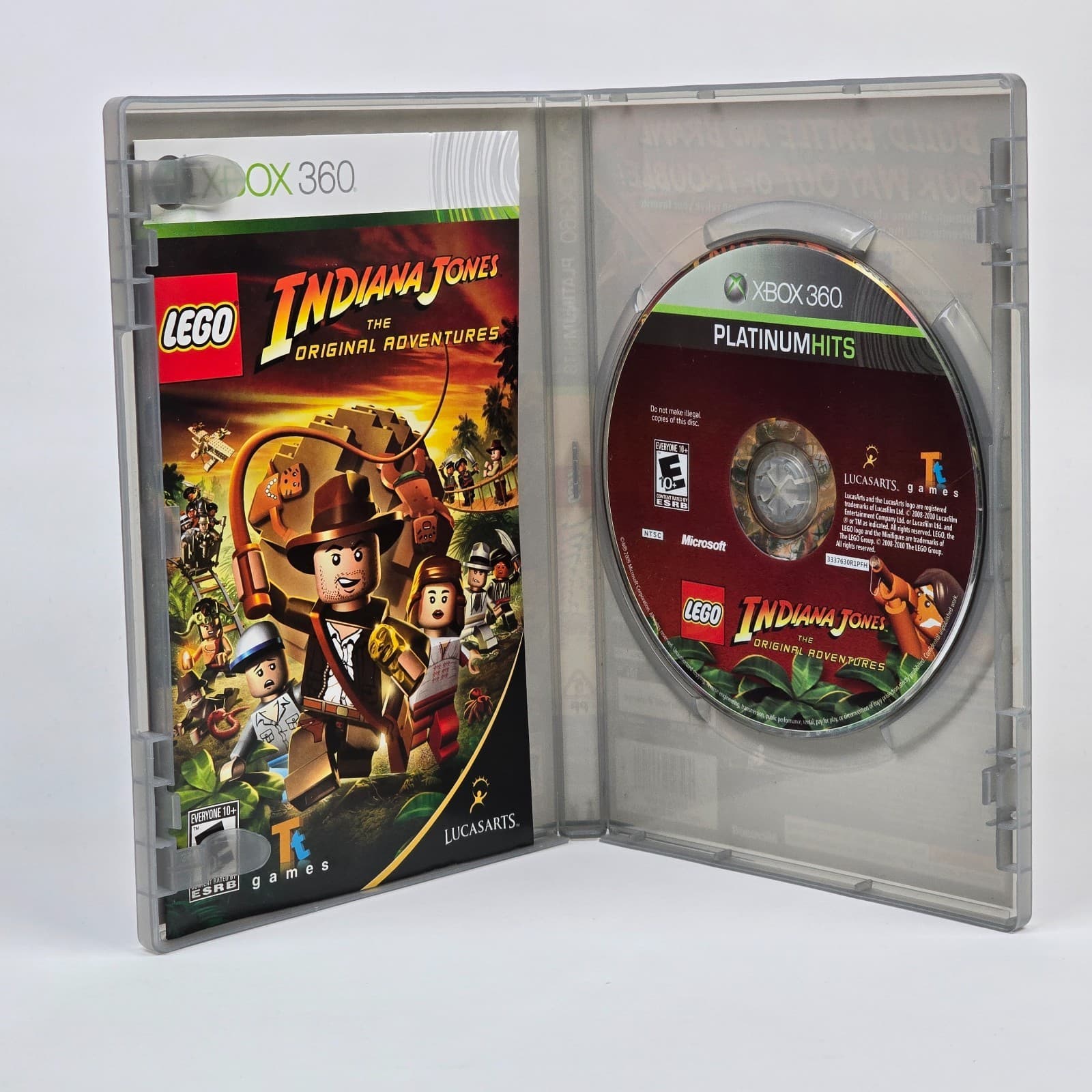 LEGO Indiana Jones: The Original Adventures (Xbox 360) Platinum CIB & TESTED - Thumbnail 2