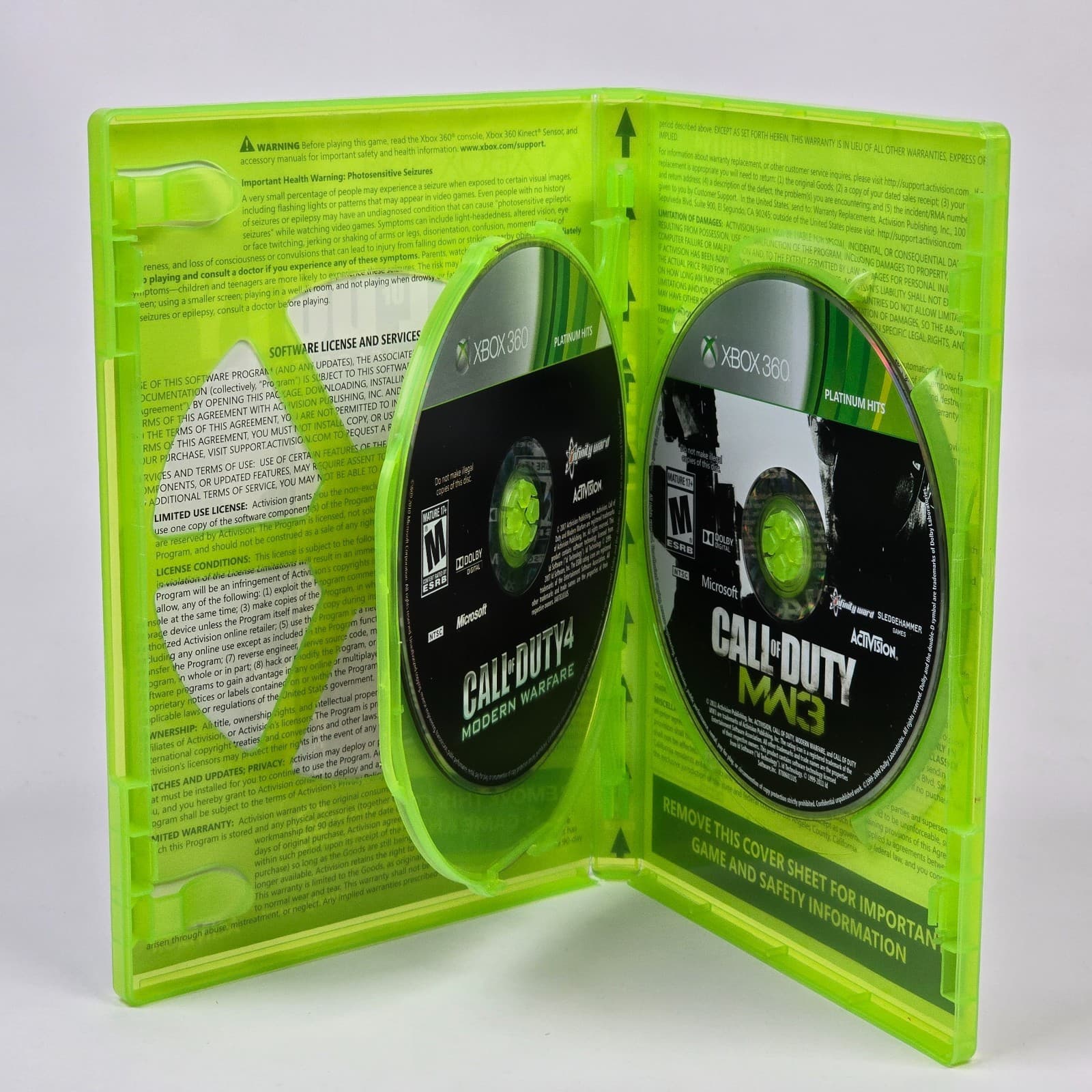 Call of Duty: Modern Warfare Trilogy 1 2 3 (Xbox 360) CIB COMPLETE & TESTED - Thumbnail 3