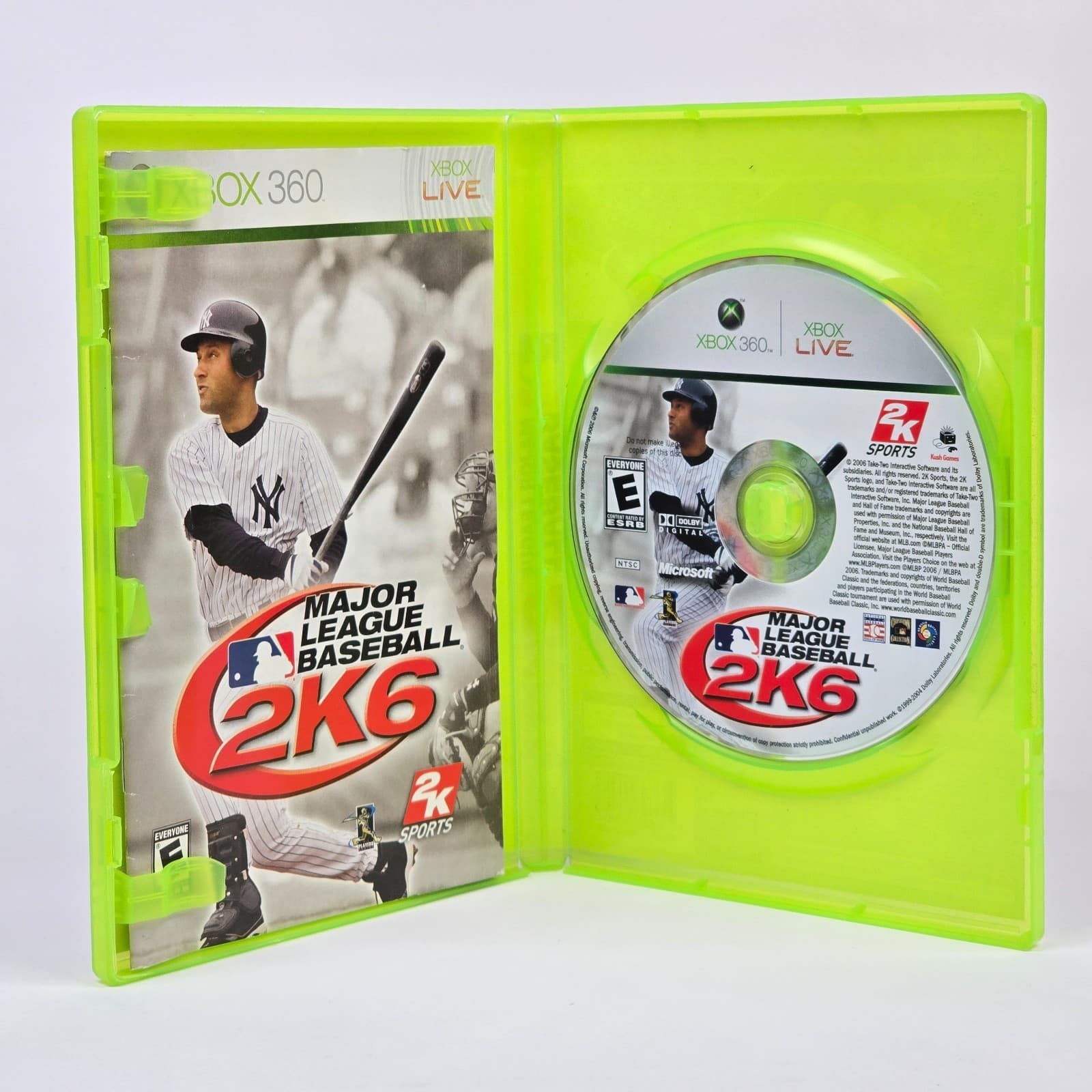 Major League Baseball MLB 2K6 (Xbox 360) CIB COMPLETE & TESTED - Thumbnail 2
