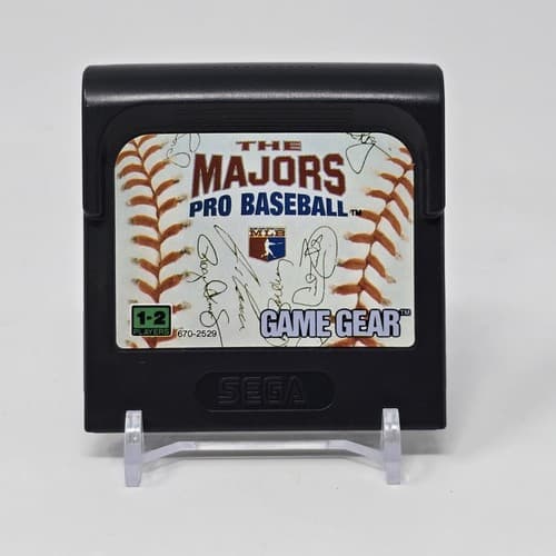 The Majors: Pro Baseball (Sega Game Gear) Cartridge Only CLEANED & TESTED