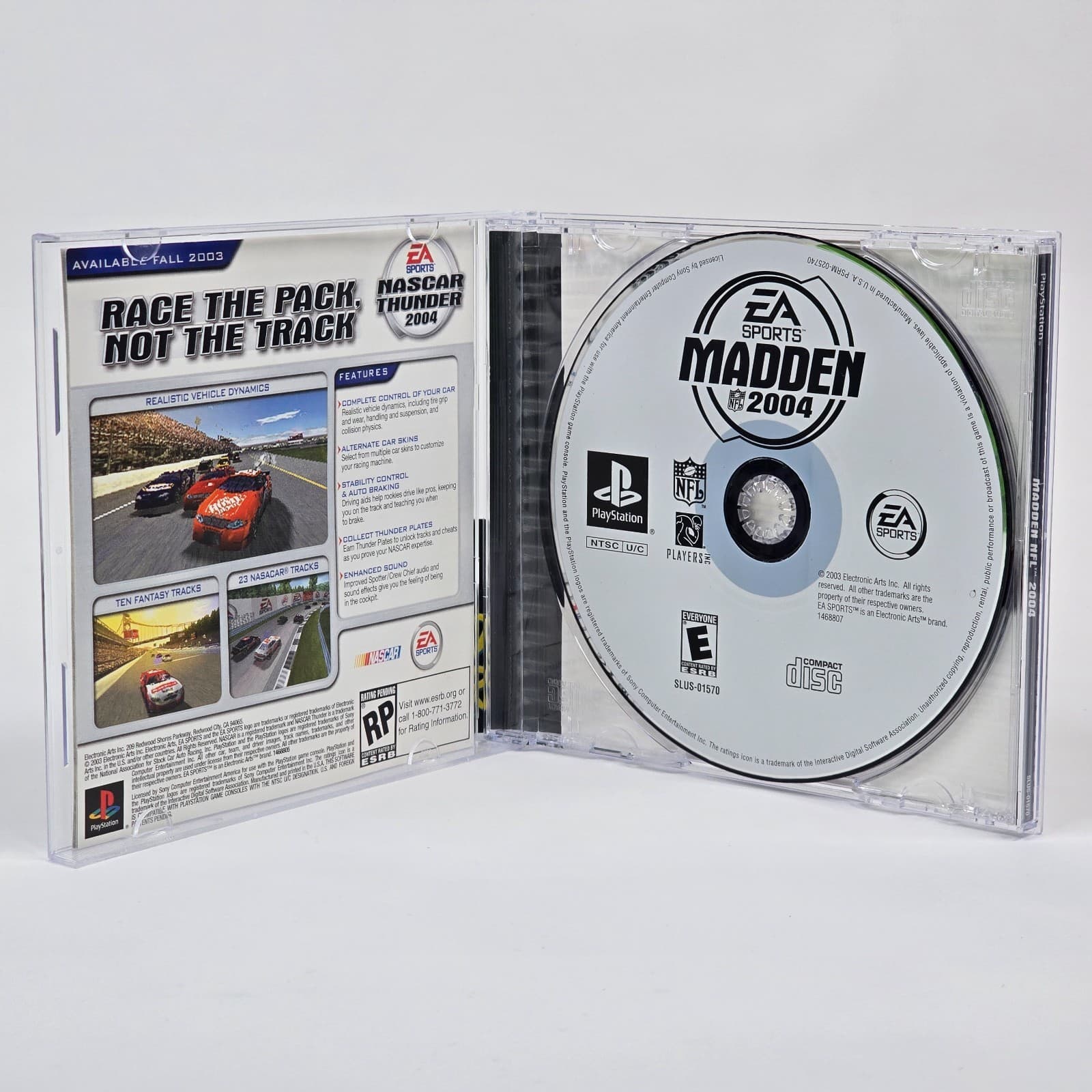 Madden NFL 2004 (PlayStation 1 PS1) CIB COMPLETE - Thumbnail 2
