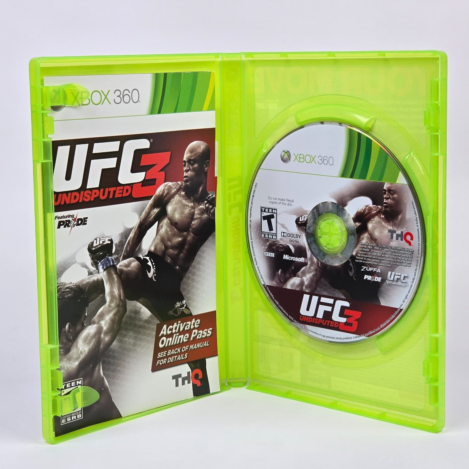 UFC Undisputed 3 (Xbox 360) CIB COMPLETE & TESTED - Thumbnail 2