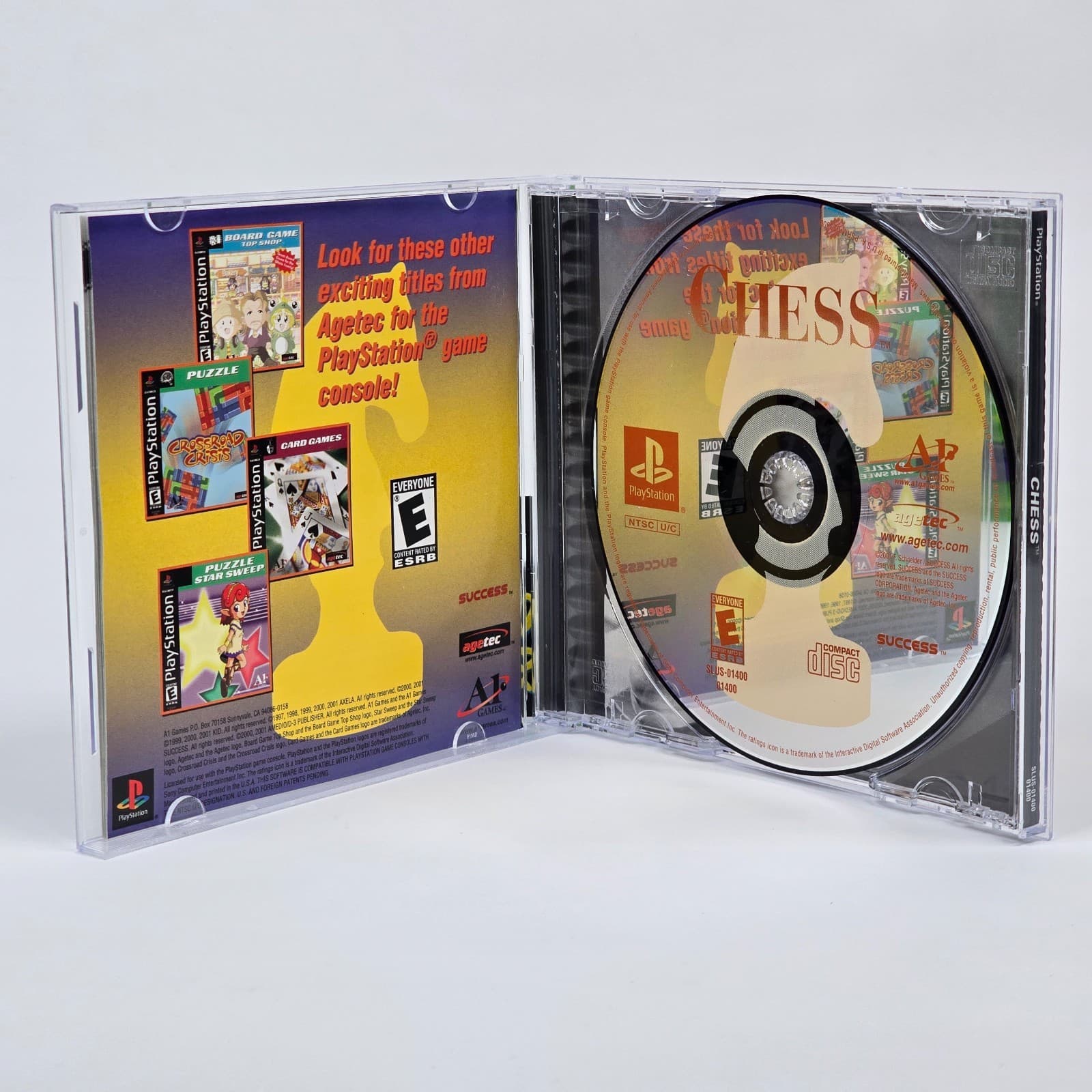 Chess (PlayStation 1 PS1) CIB COMPLETE - Thumbnail 2