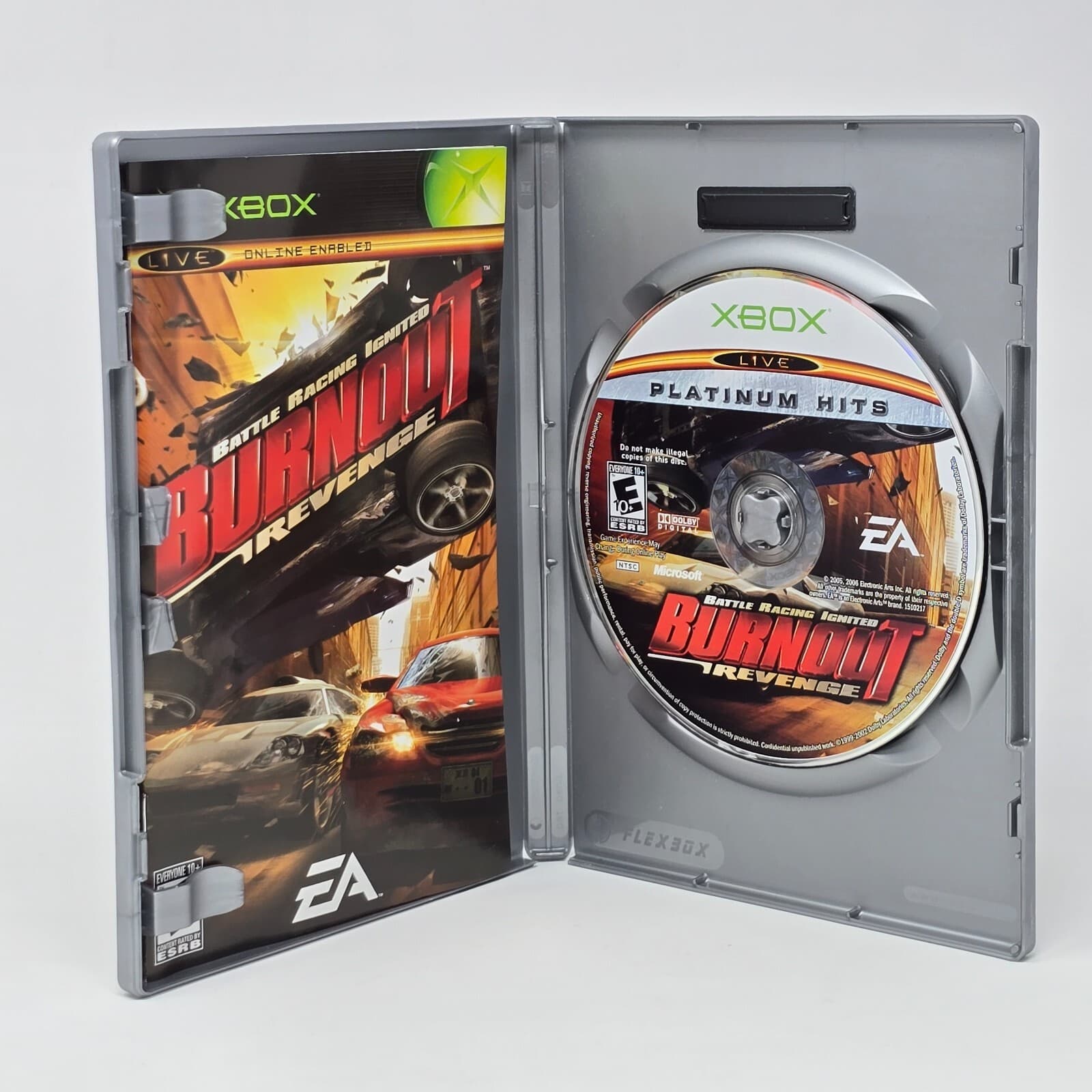 Burnout Revenge (Original Xbox) Platinum Hits CIB COMPLETE & TESTED - Thumbnail 2
