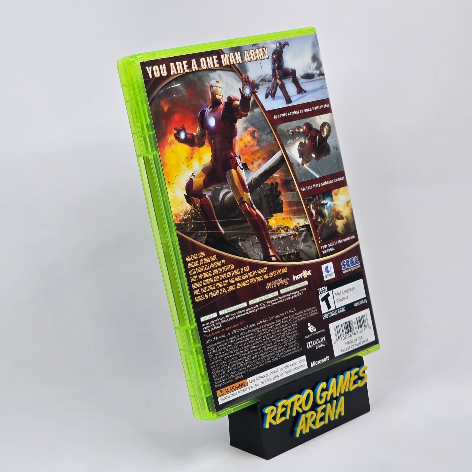 💿REFURBISHED Iron Man (Xbox 360) CIB COMPLETE💿 - Thumbnail 4