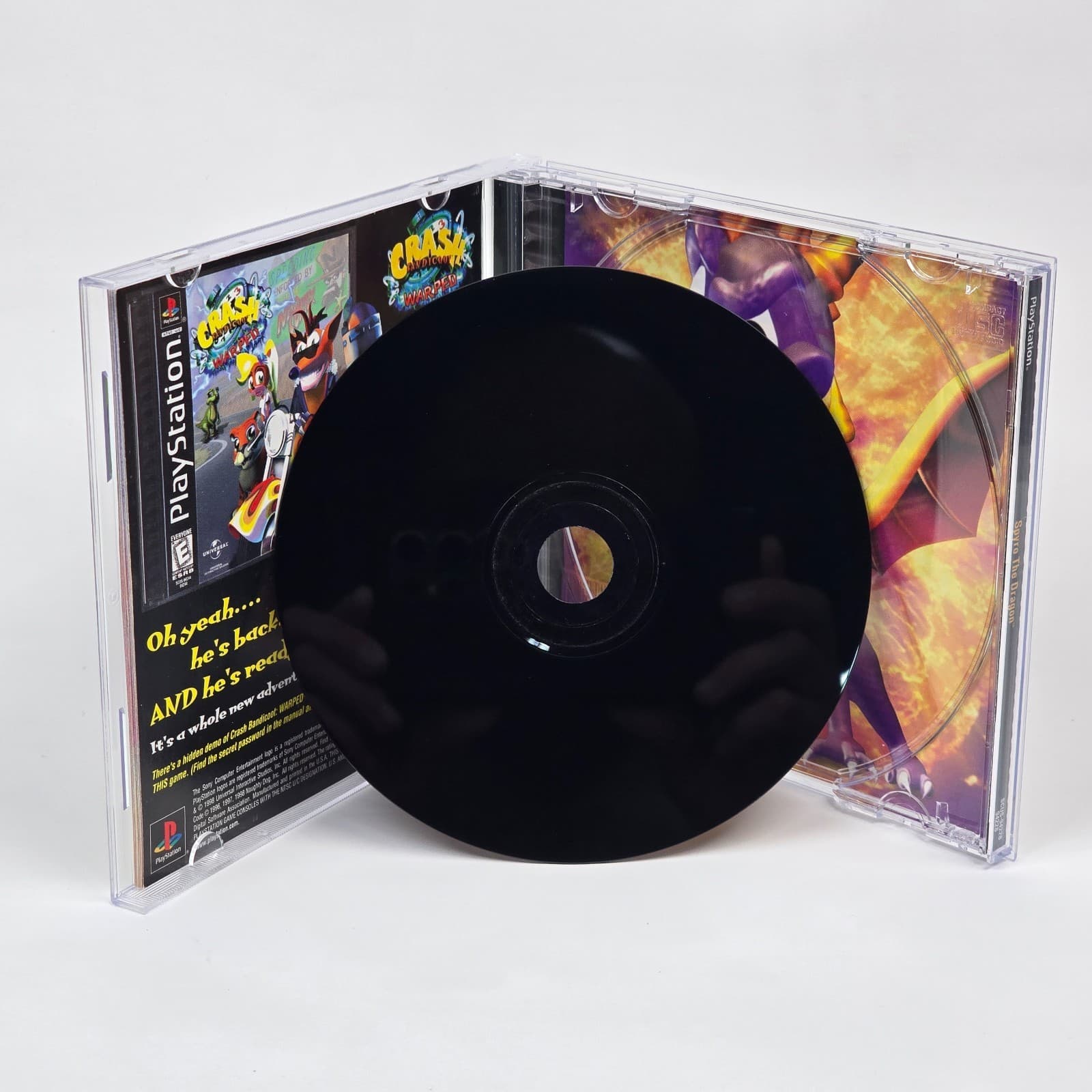 💿REFURBISHED Spyro the Dragon (PlayStation 1 PS1) Black Label CIB COMPLETE💿 - Thumbnail 3