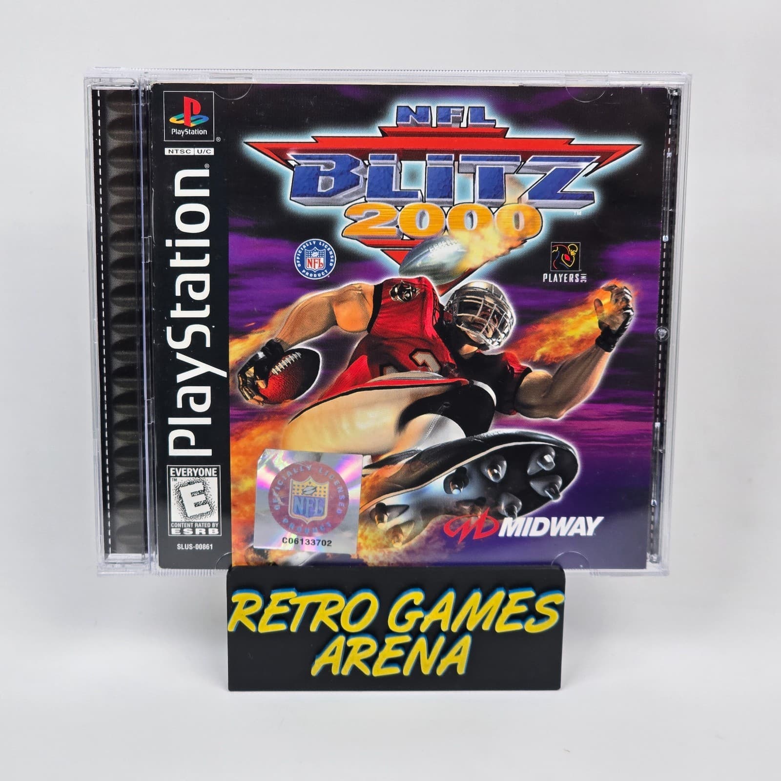 NFL Blitz 2000 (PlayStation 1 PS1) CIB COMPLETE