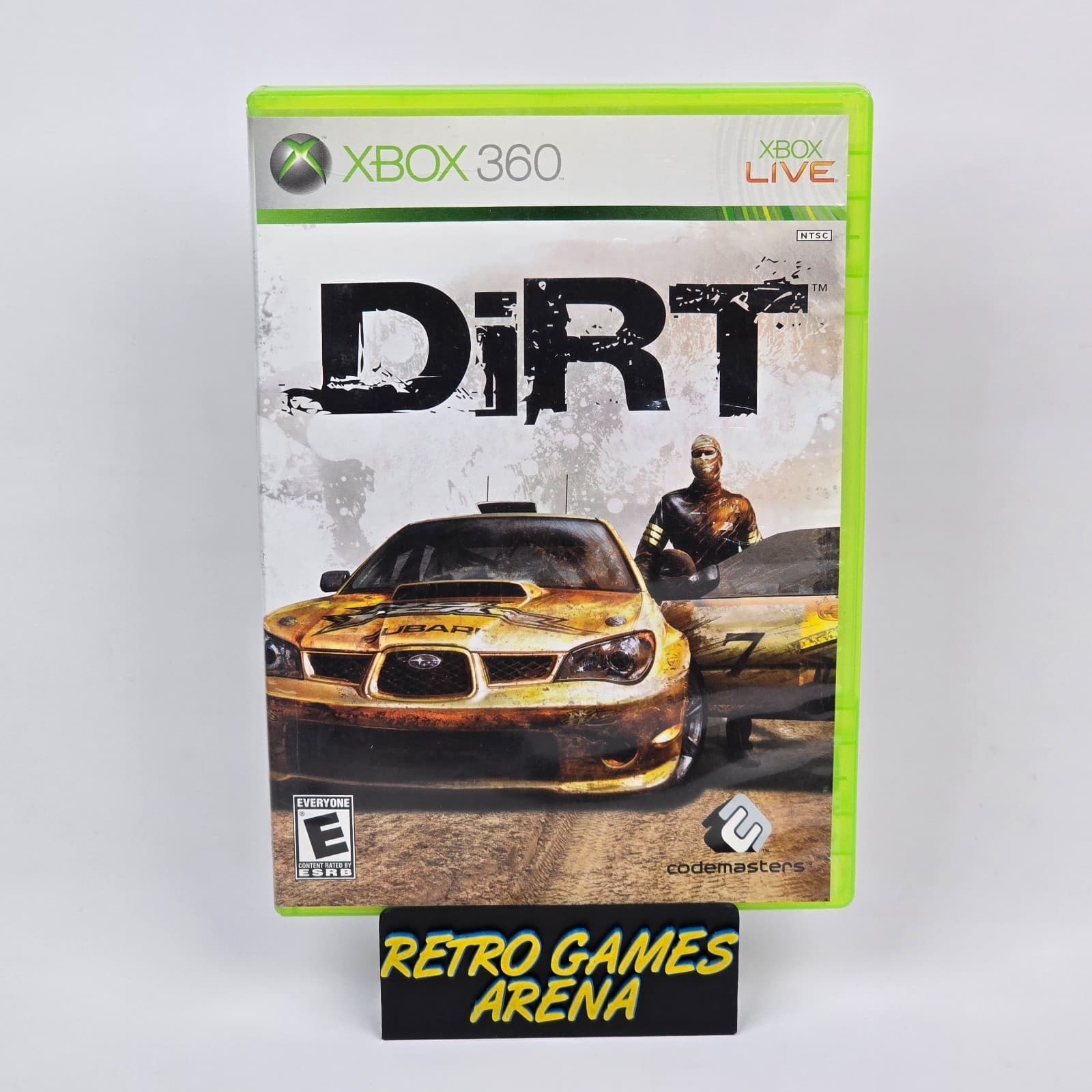 DiRT (Xbox 360) Case & Disc
