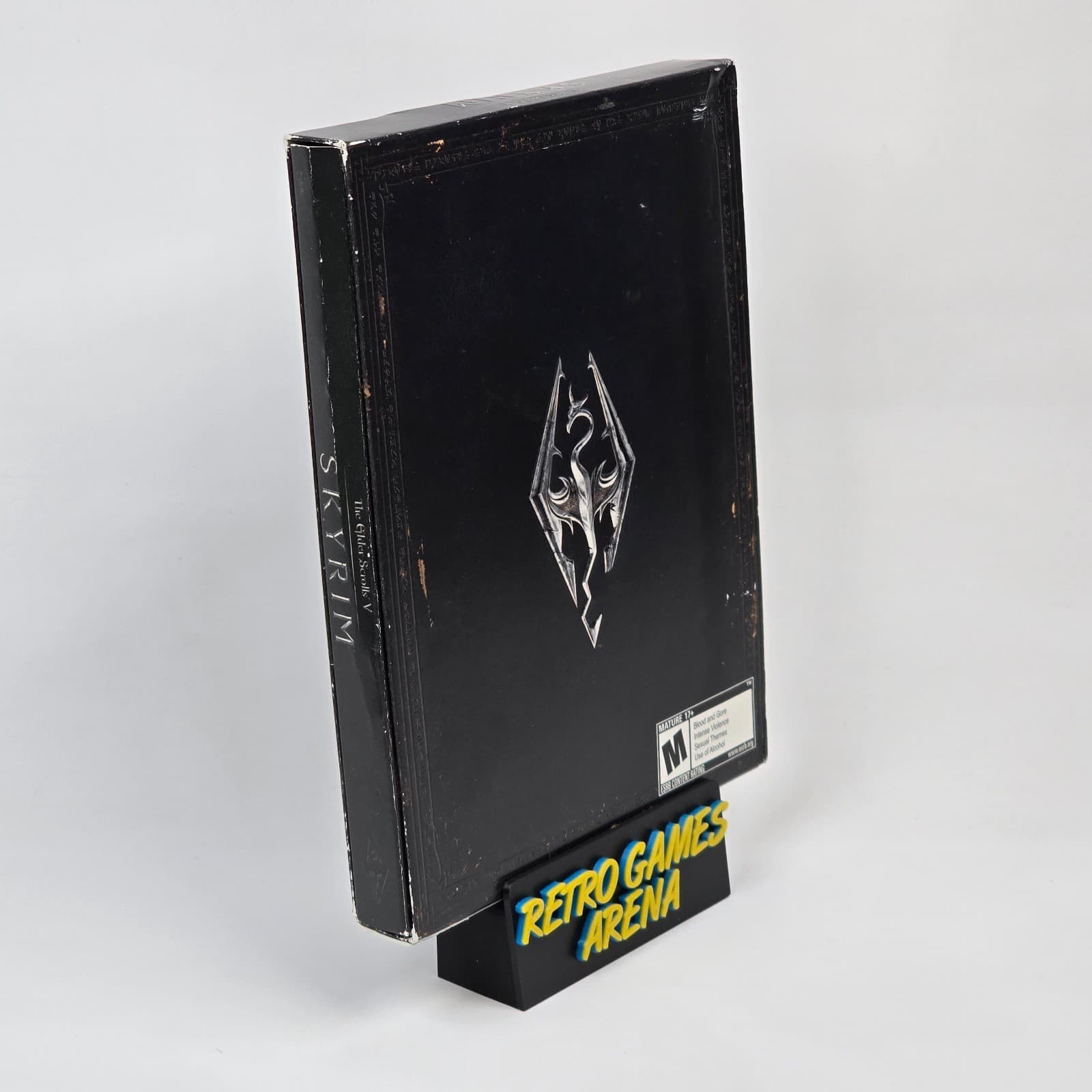 The Elder Scrolls V: Skyrim - Collector's Edition (Xbox 360) CIB COMPLETE w/ MAP - Thumbnail 2