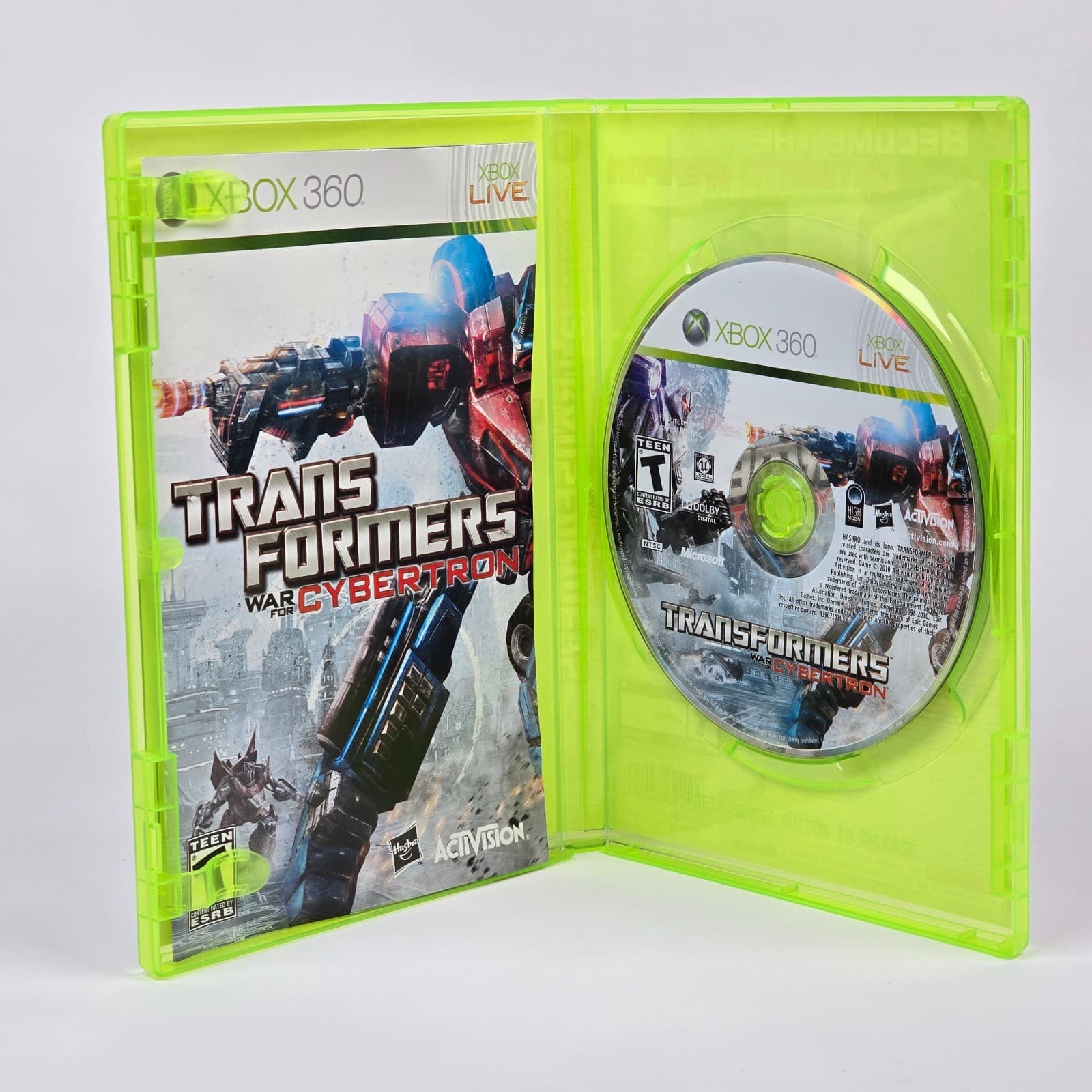 Transformers: War for Cybertron (Xbox 360) CIB COMPLETE - Thumbnail 2