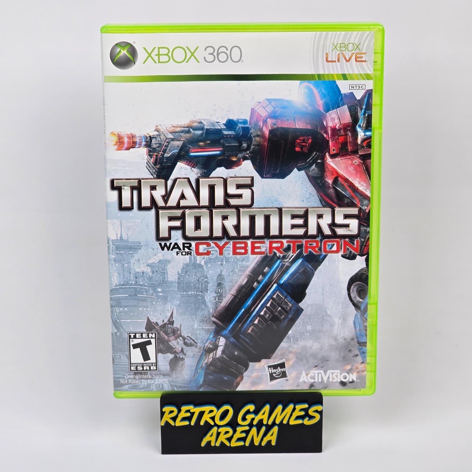 Transformers: War for Cybertron (Xbox 360) CIB COMPLETE