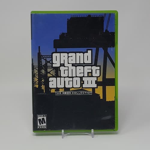 Grand Theft Auto III 3 (Original Xbox) CIB COMPLETE w/ MAP & TESTED