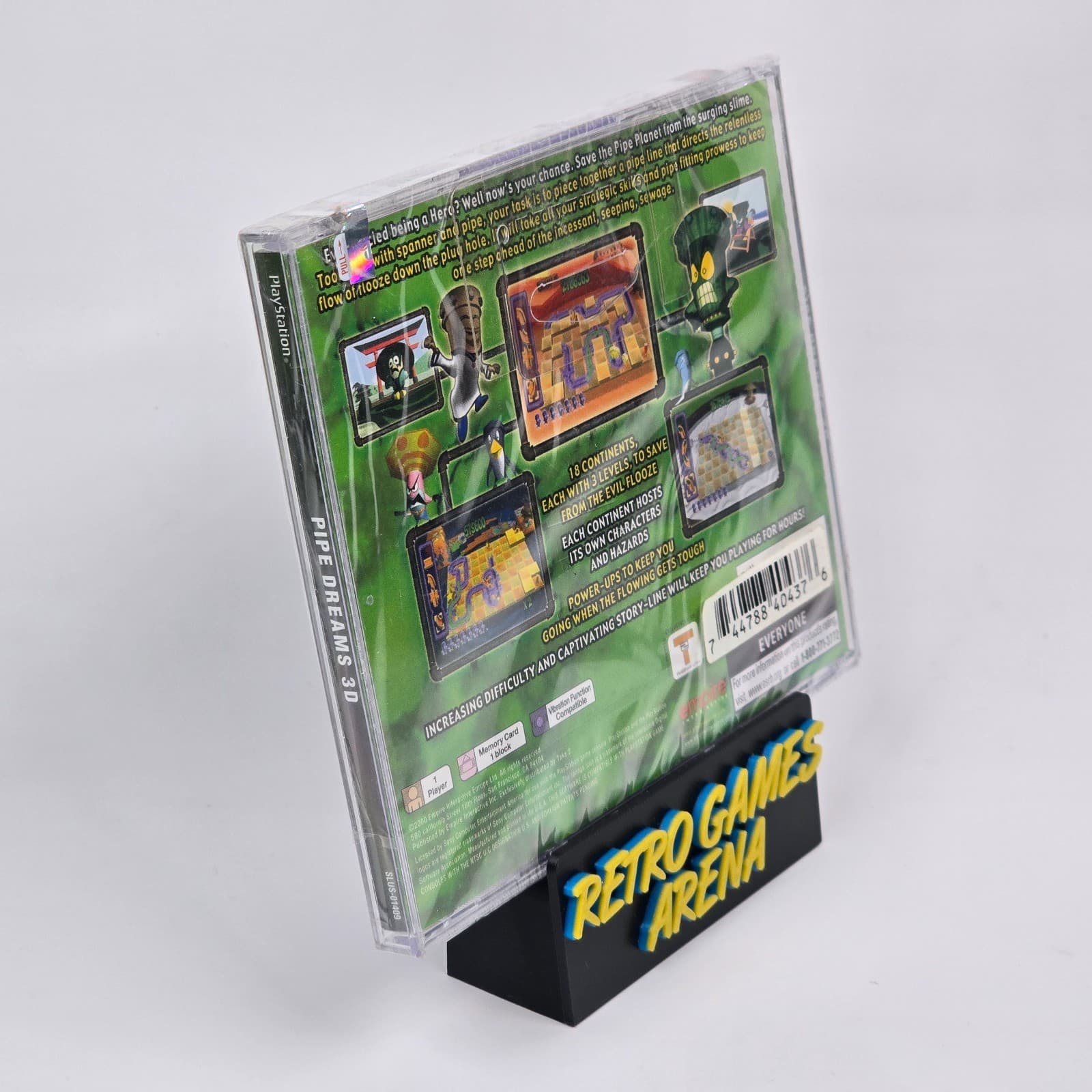 Pipe Dreams 3D (PlayStation 1 PS1) BRAND NEW FACTORY SEALED - Thumbnail 2