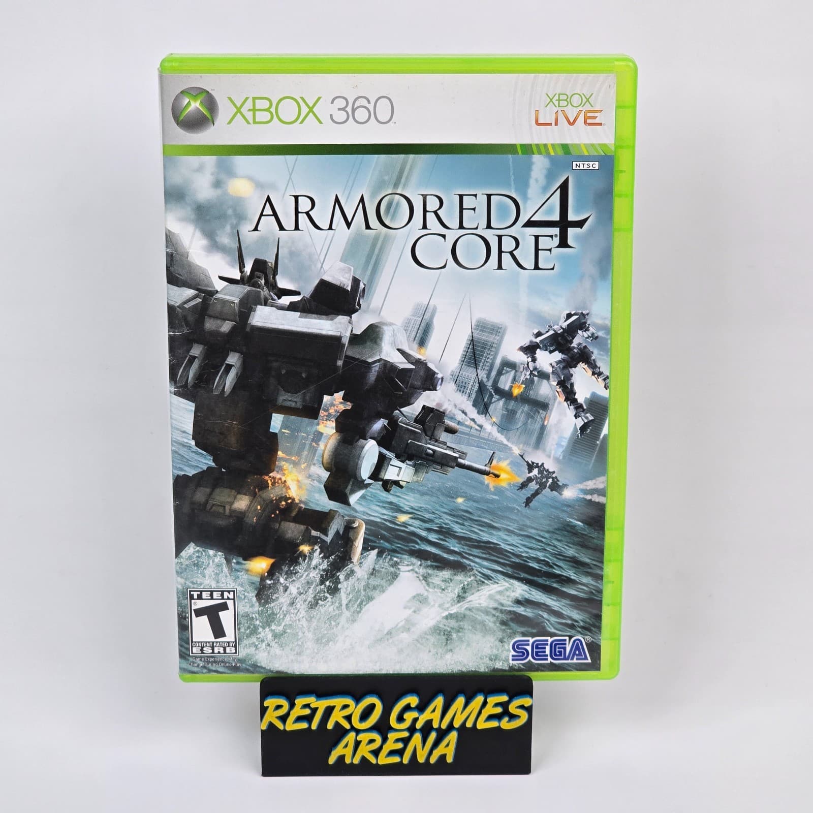 Armored Core 4 (Xbox 360) Case & Disc