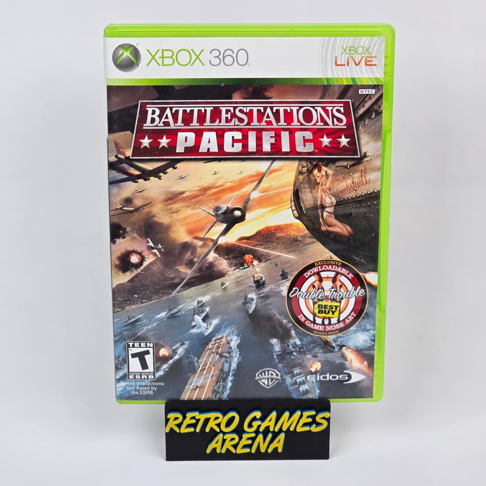 Battlestations: Pacific (Xbox 360) Case & Disc