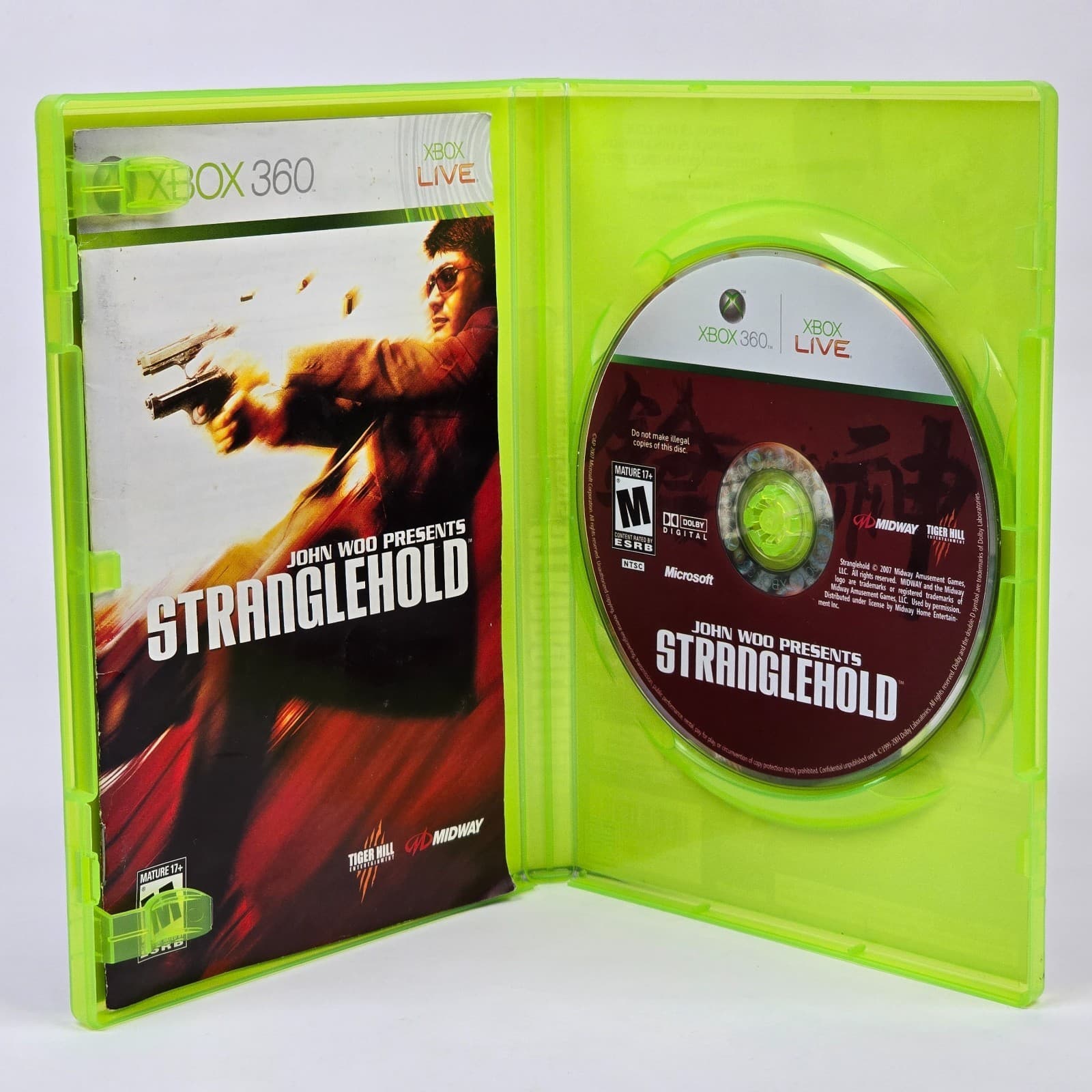 John Woo Presents Stranglehold (Xbox 360) CIB COMPLETE & TESTED - Thumbnail 2