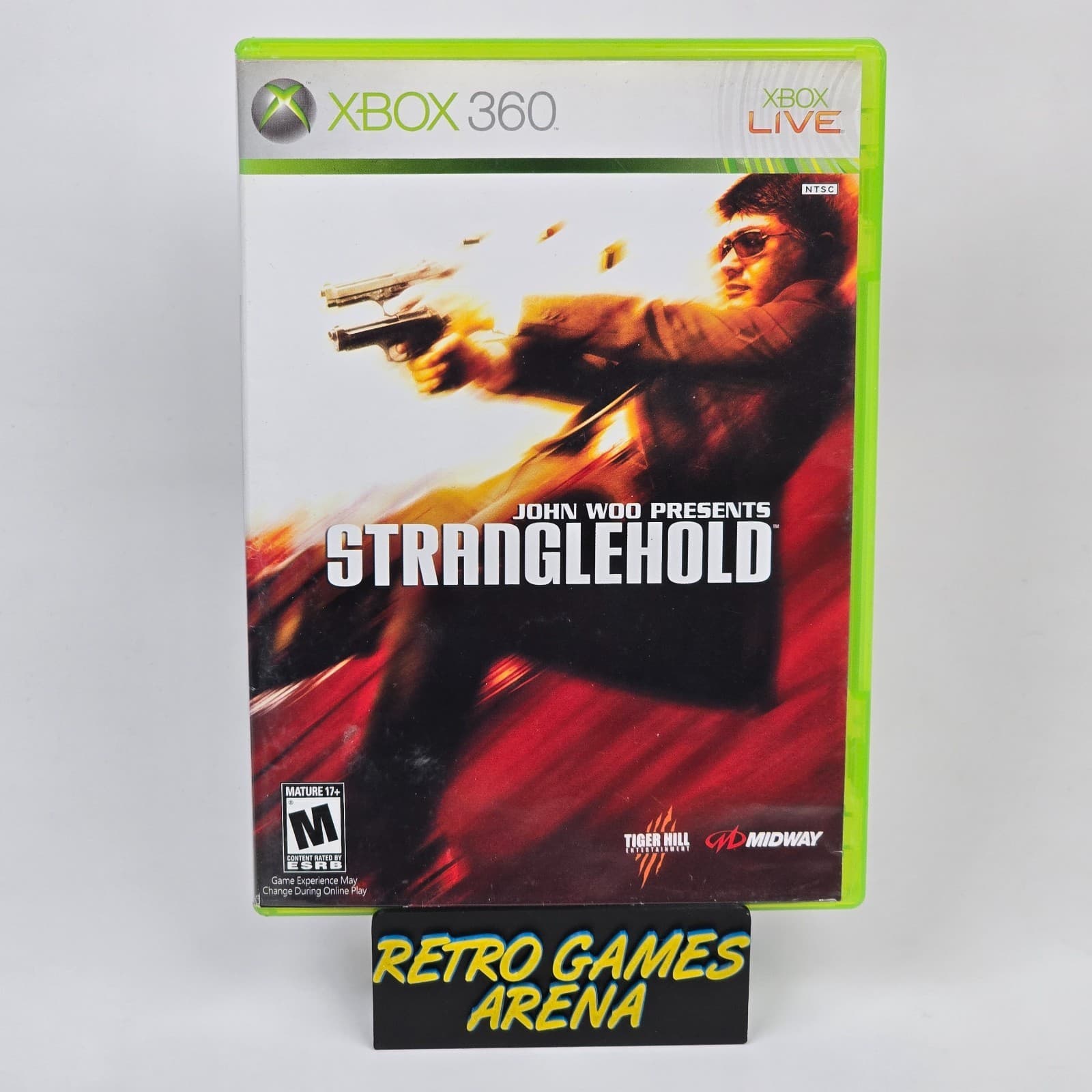 John Woo Presents Stranglehold (Xbox 360) CIB COMPLETE & TESTED