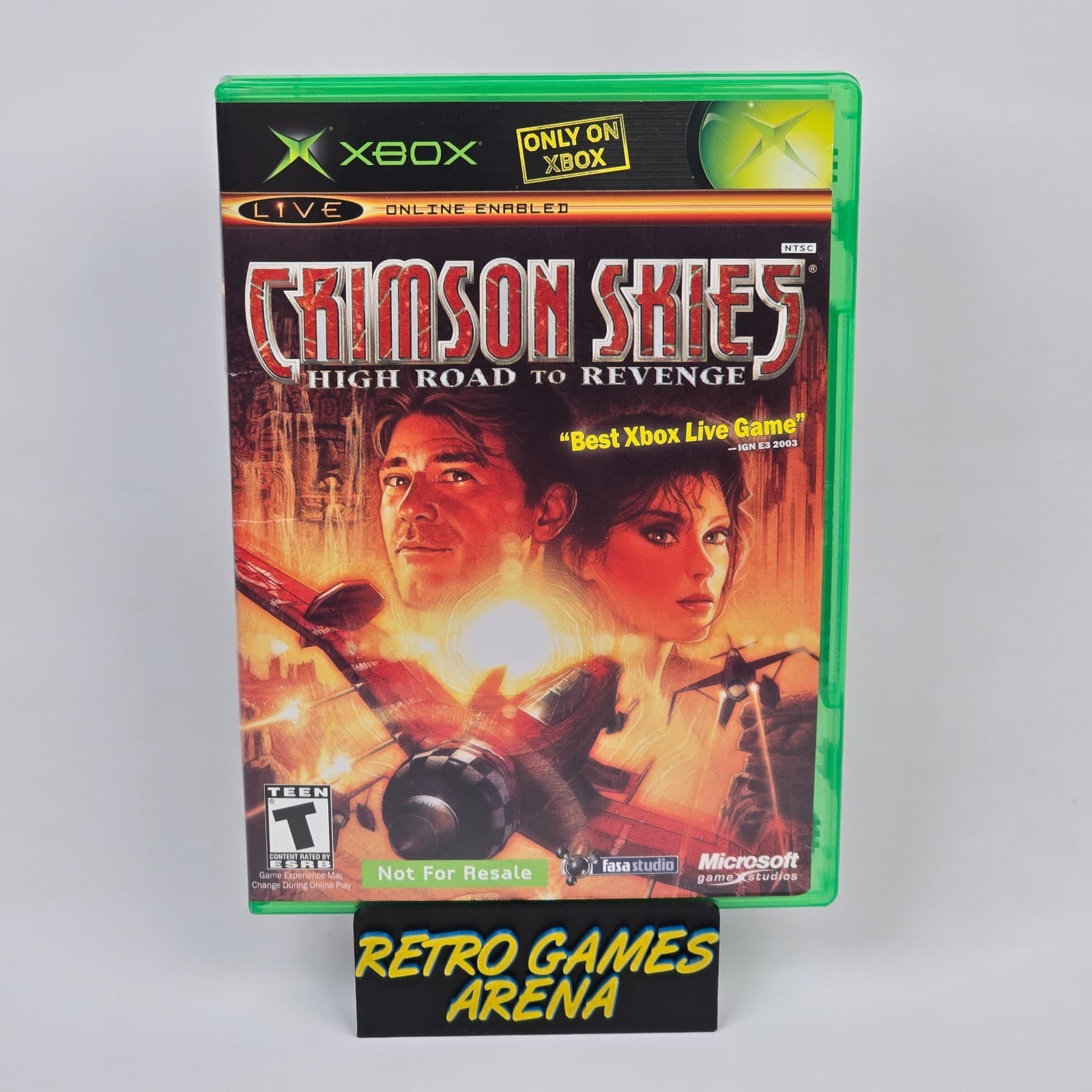 Crimson Skies (Original Xbox) Case & Disc