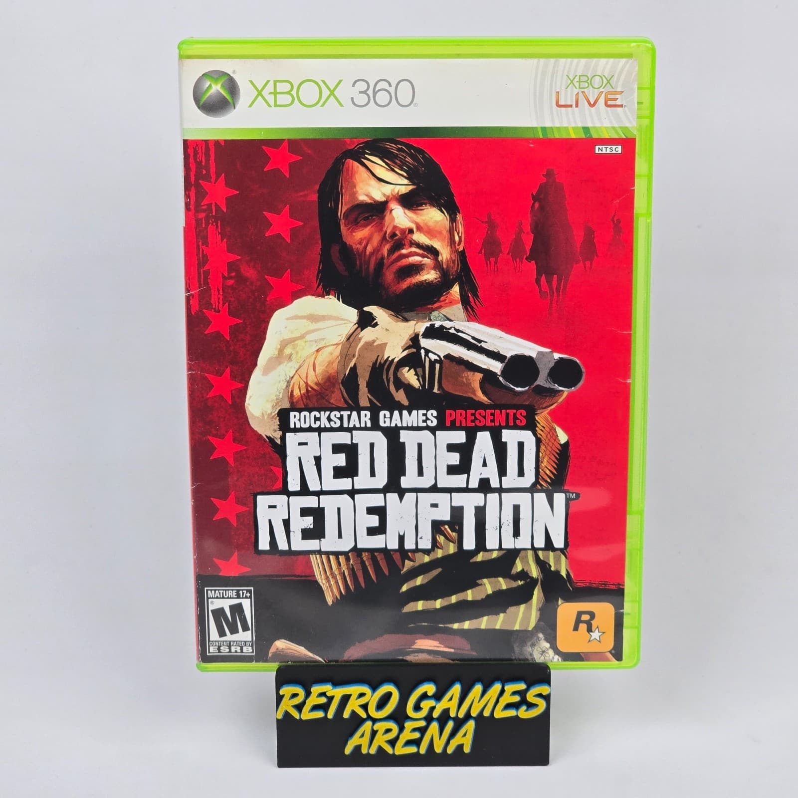Red Dead Redemption (Xbox 360) Case & Disc TESTED