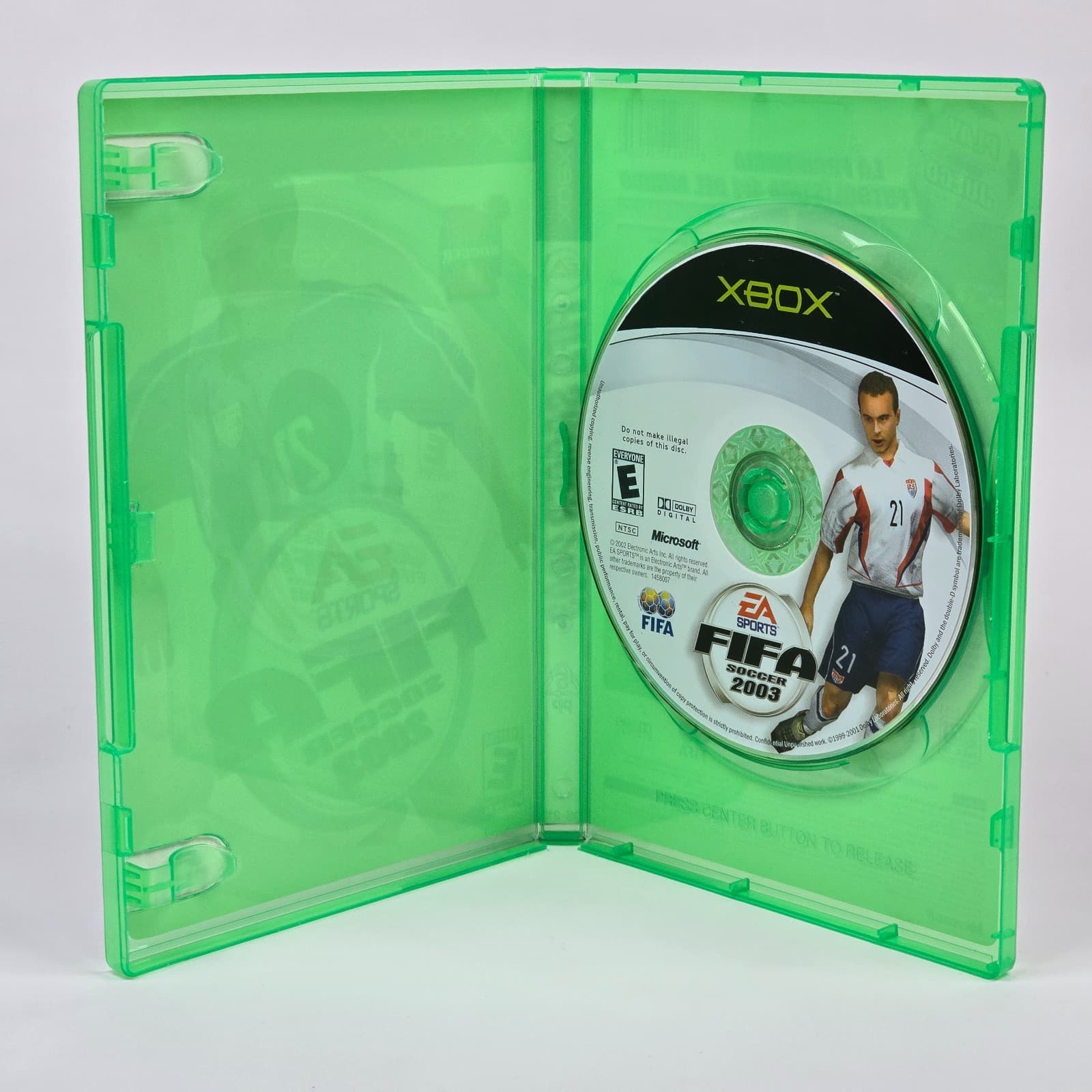 FIFA Soccer 2003 (Original Xbox) Case & Disc - Thumbnail 2