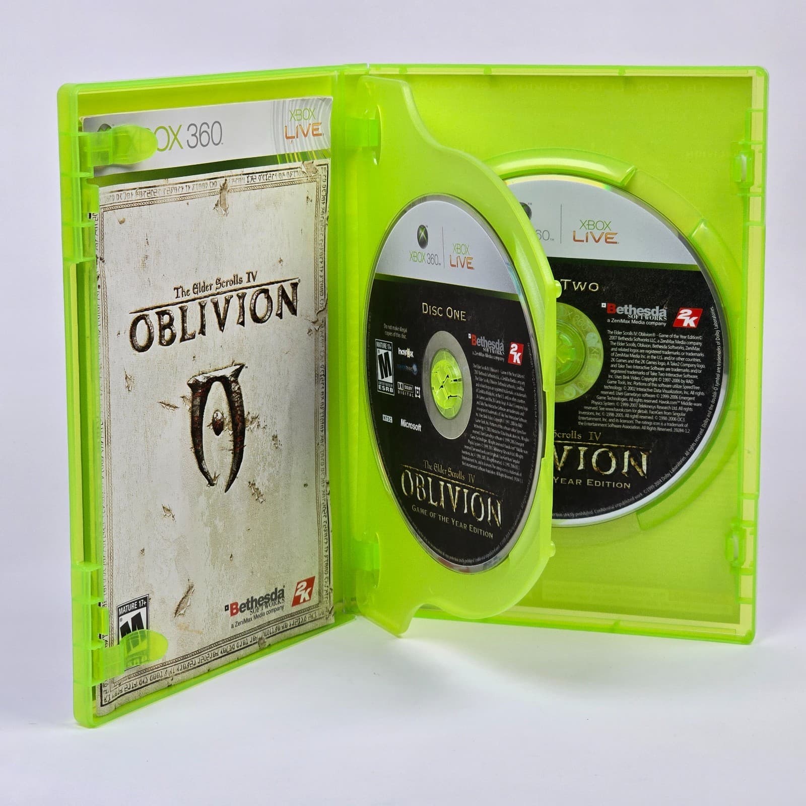 The Elder Scrolls IV: Oblivion -Game of the Year Edition (Xbox 360) CIB COMPLETE - Thumbnail 2