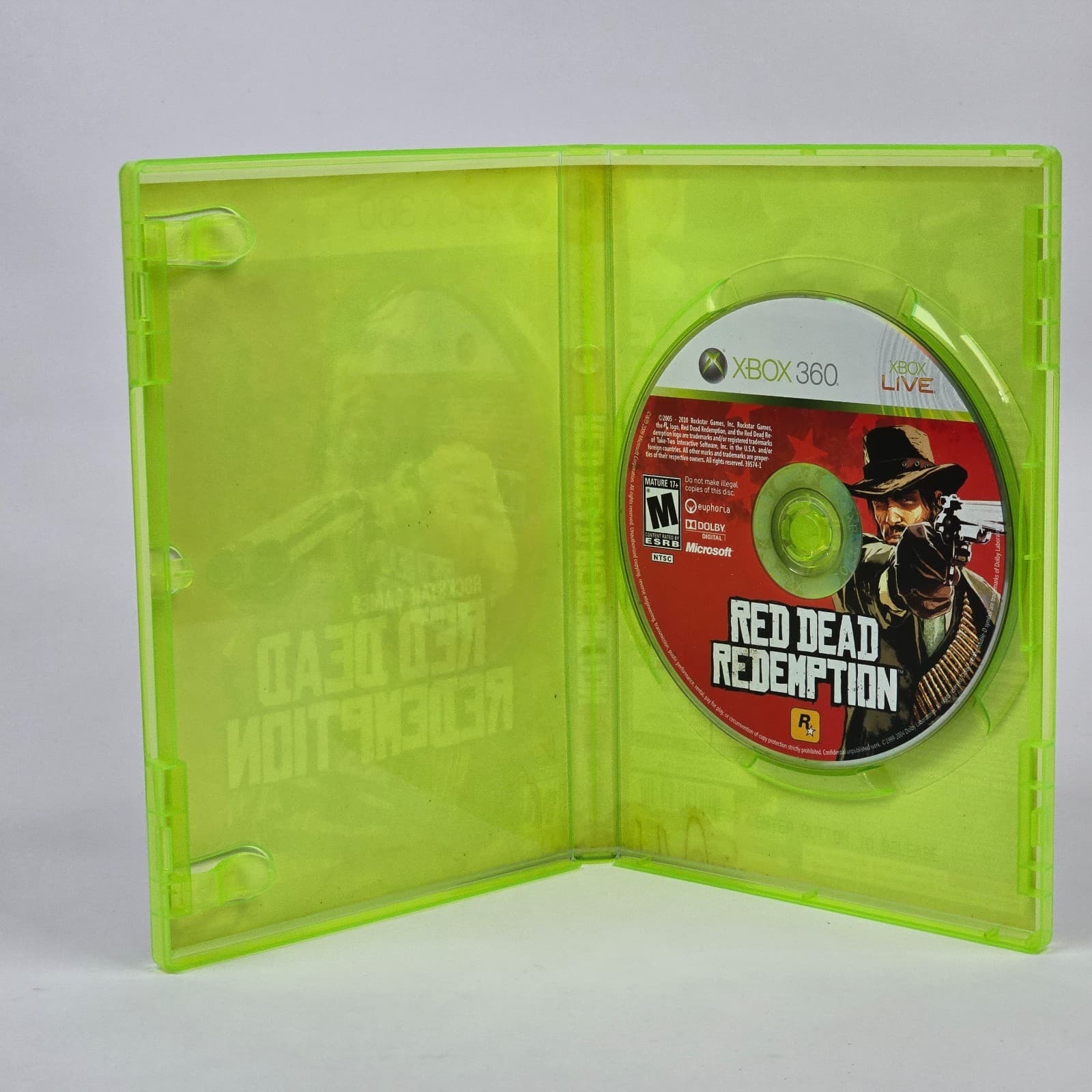 Red Dead Redemption (Xbox 360) Case & Disc TESTED - Thumbnail 2