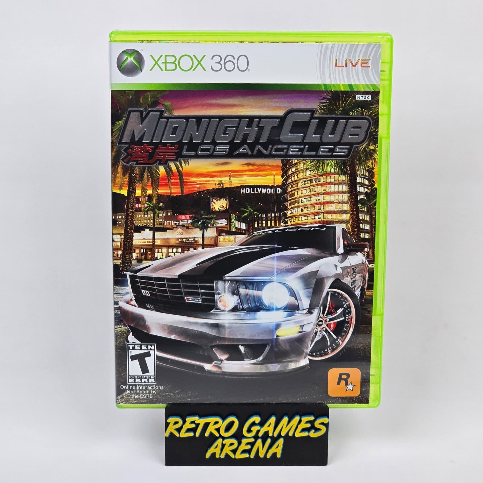 Midnight Club: Los Angeles (Xbox 360) CIB COMPLETE with MAP