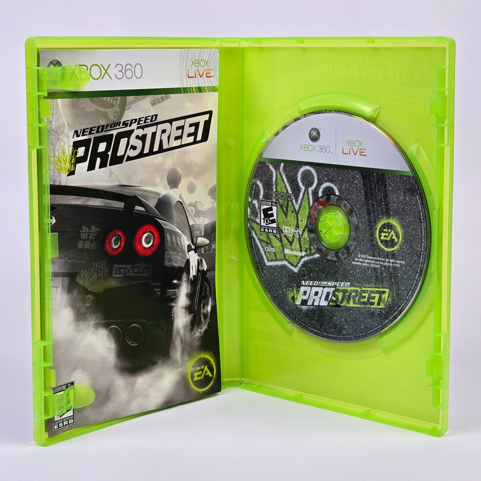Need for Speed: ProStreet Pro Street (Xbox 360) CIB COMPLETE - Thumbnail 2