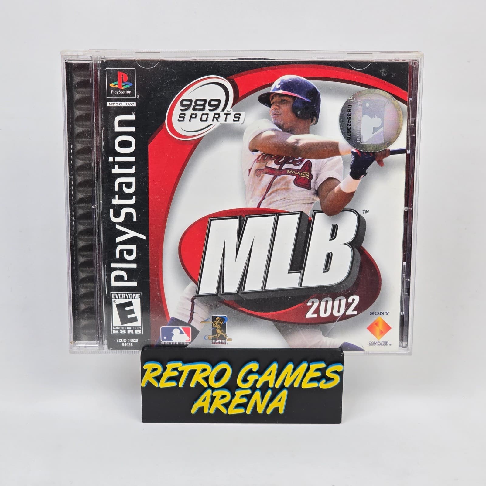 MLB 2002 (PlayStation 1 PS1) CIB COMPLETE & TESTED